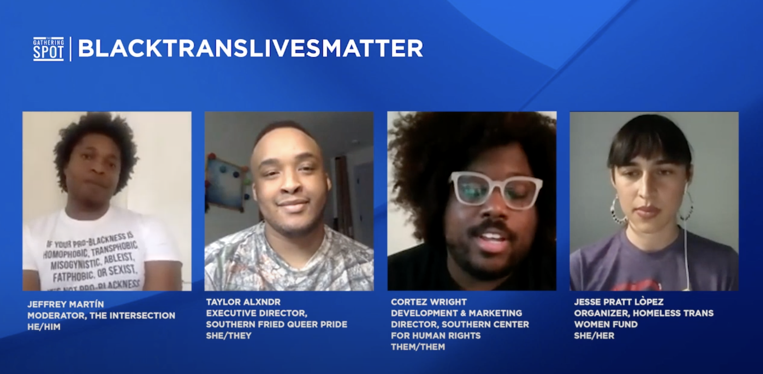 The Intersection Presents "Southern Black Trans Lives Matter" video series
