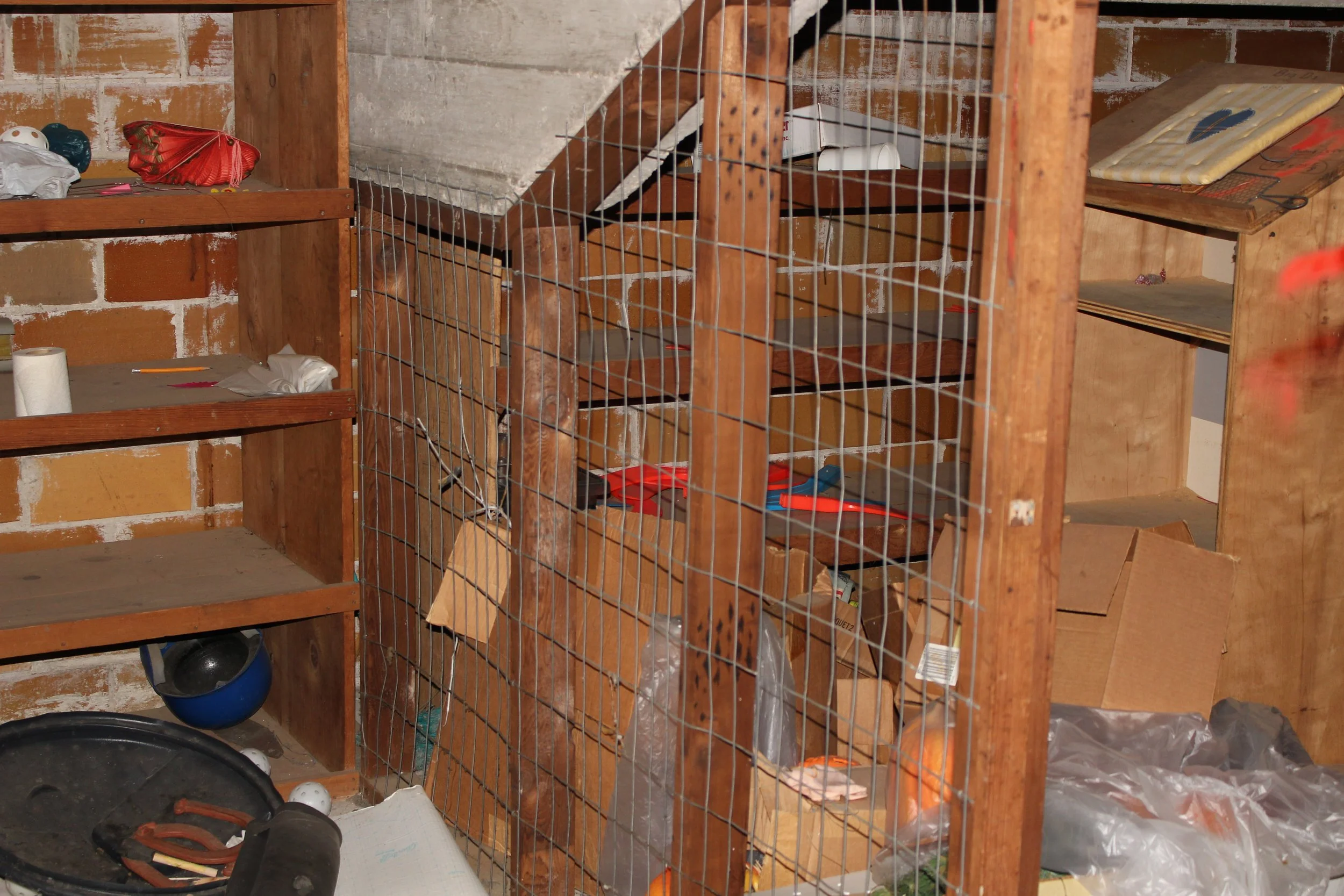  Part 1 of an old storage room.  