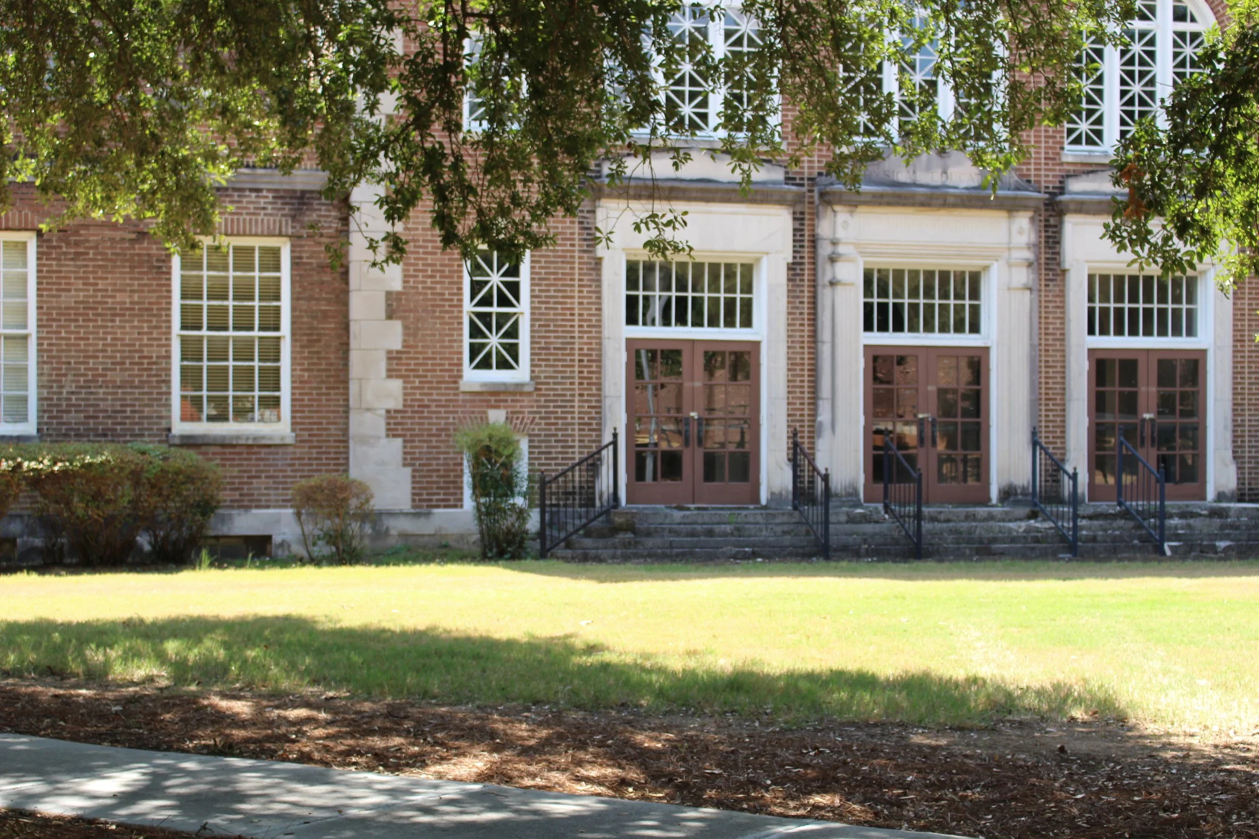  The current exterior of the building.    