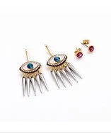 Loli Bijoux Isla (Evil Eye) Stud + Ear Jacket Set available HERE.