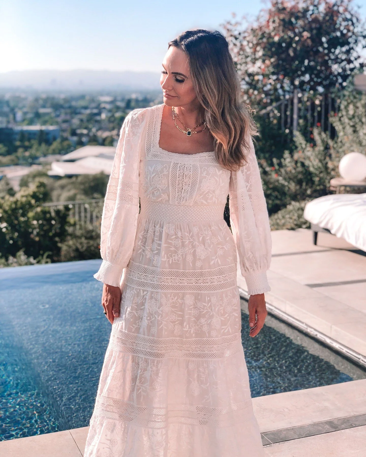 I got outbid on the charity auction for a yacht vacation and getting @krisjenner to follow me during the race to erase ms party- but i loved my dress ❤