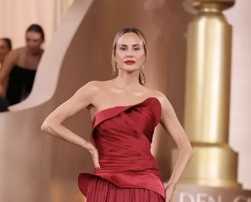 Keltie Knight at the 2026 Golden Globes