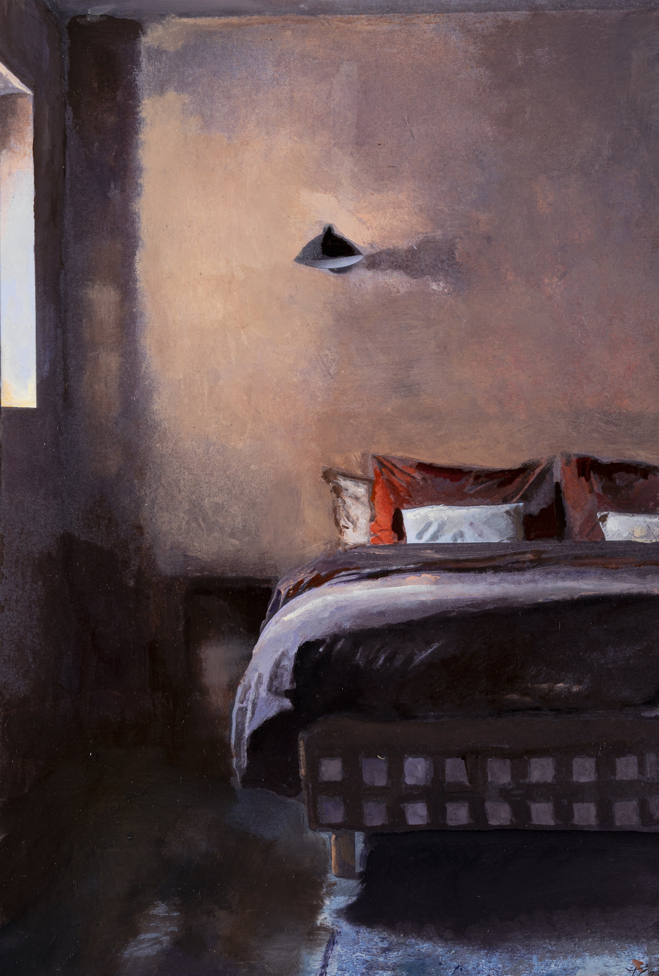 Could Be You 13 x 9 oil on treated paper.JPG