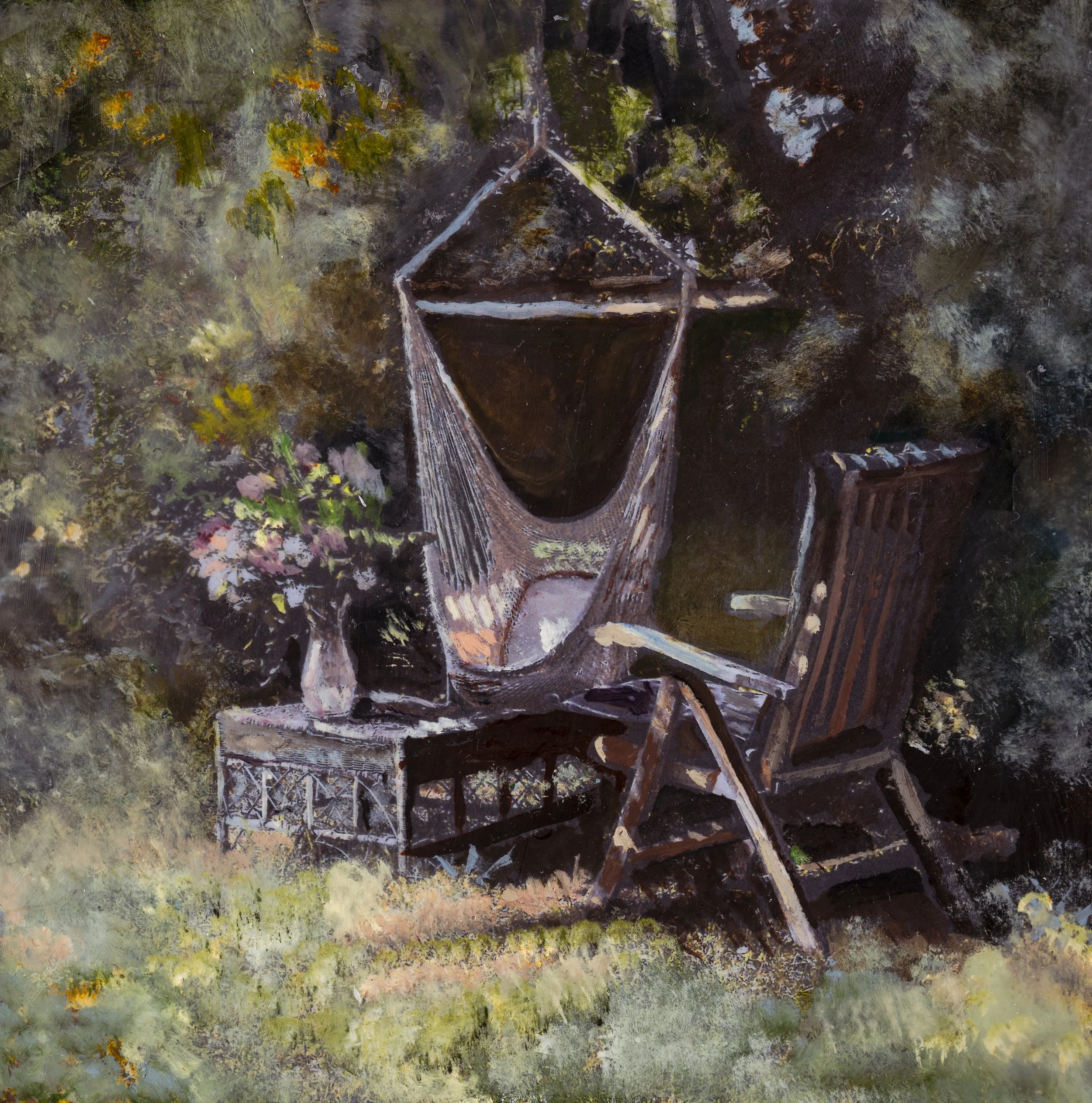 Floating 6 x 6 oil and encaustic.JPG