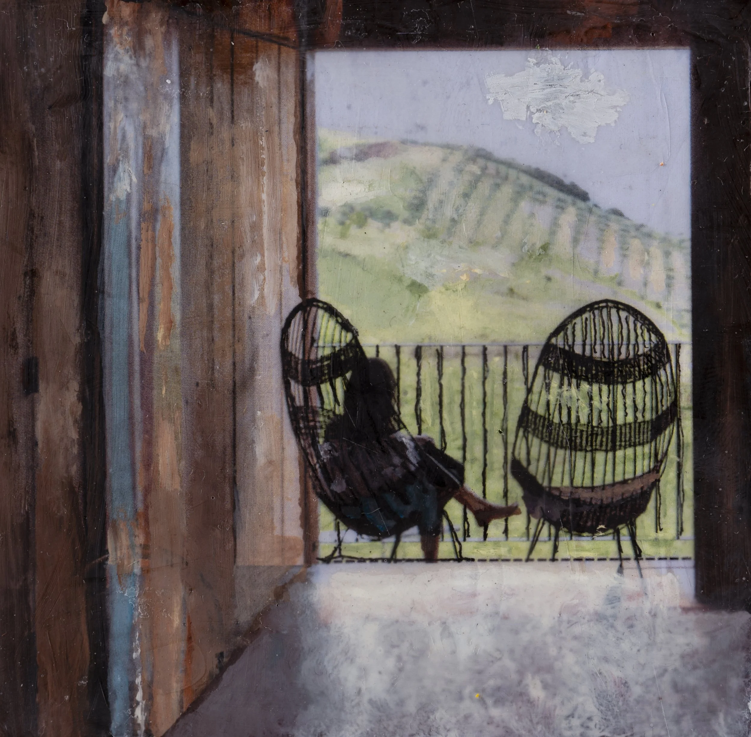 It's Sue 4 x 4 oil and encaustic.JPG