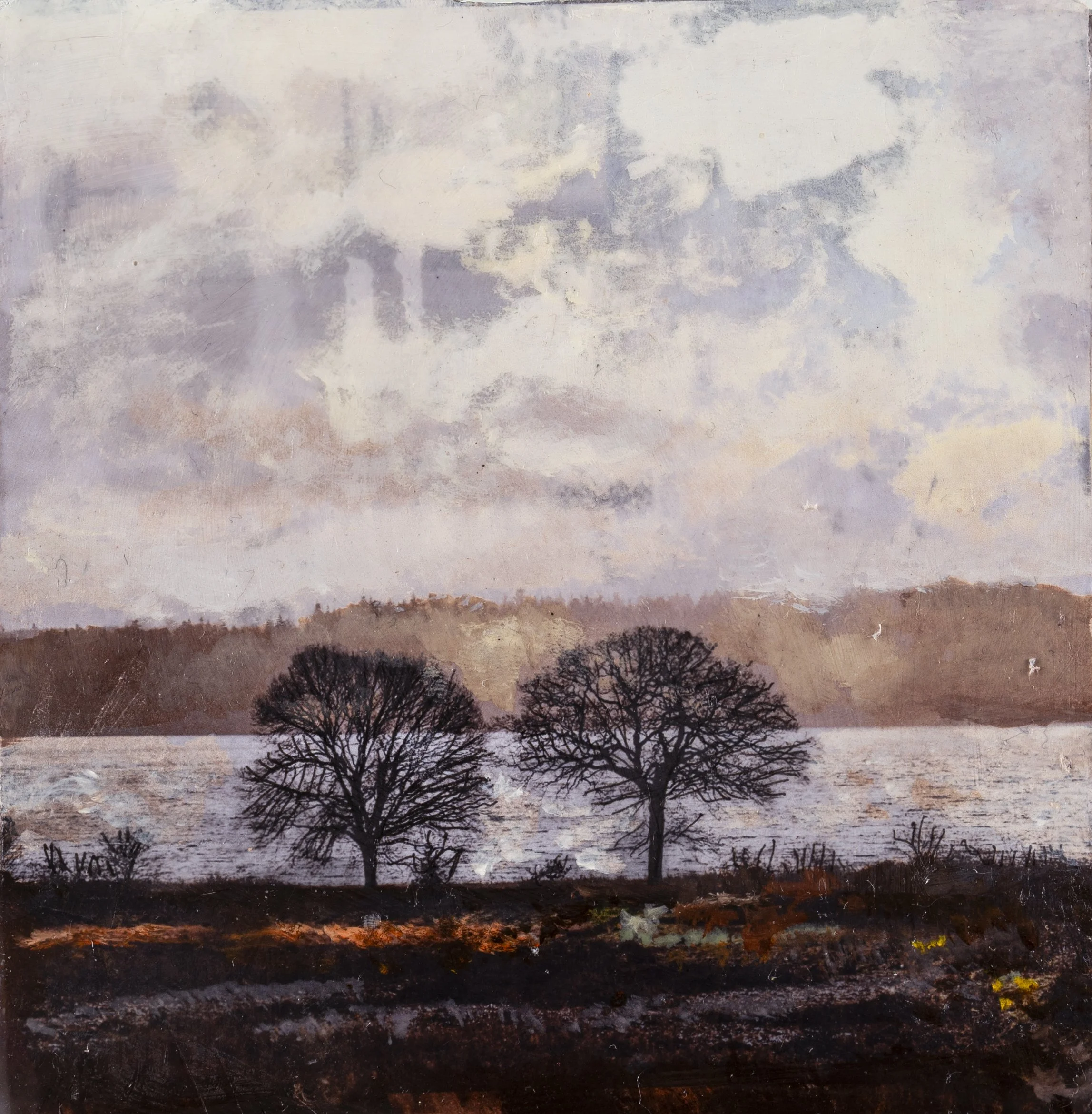 Small World 4 x 4 oil and encaustic.JPG