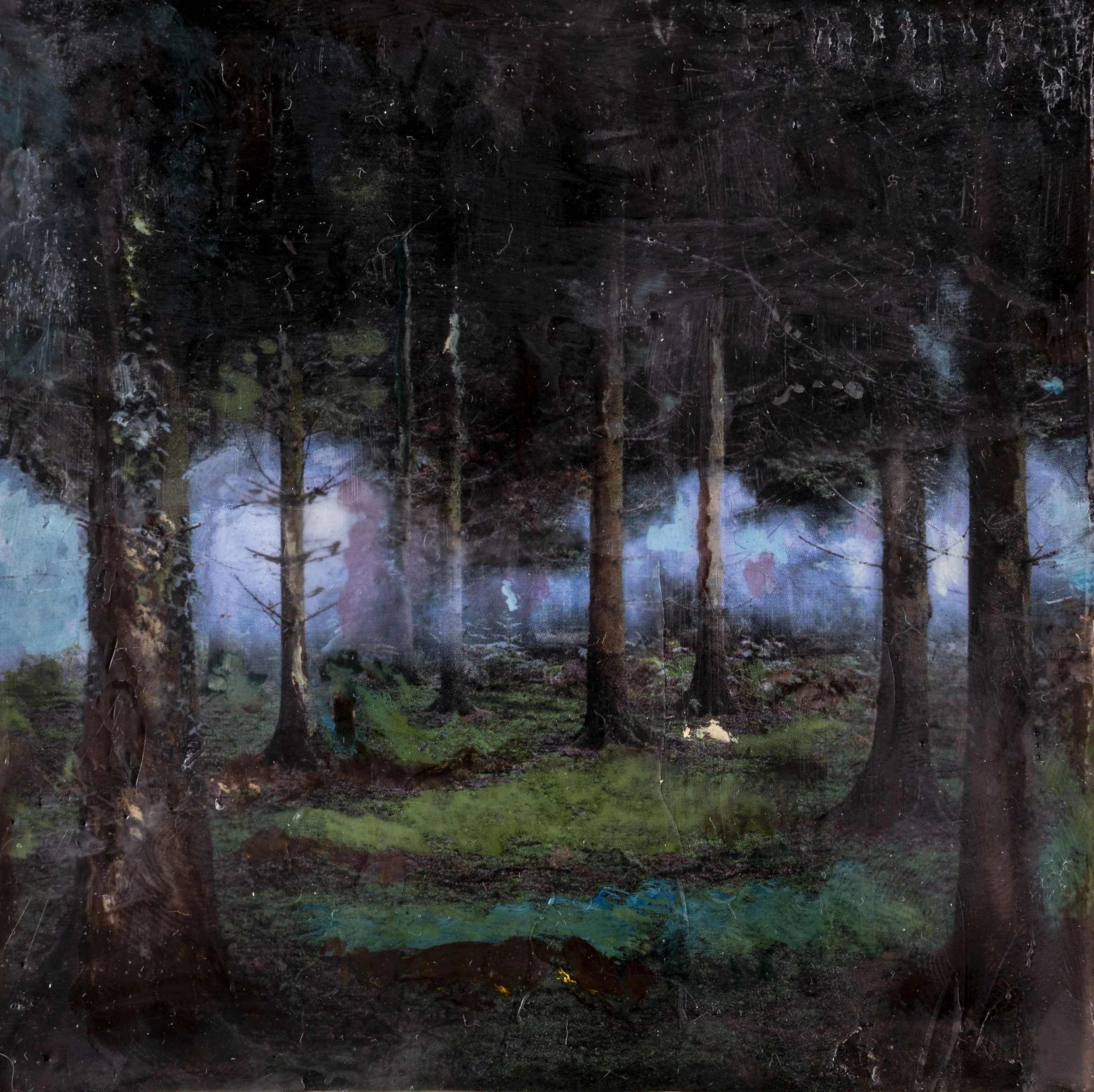 Sneaking 4 x 4 oil and encaustic.JPG