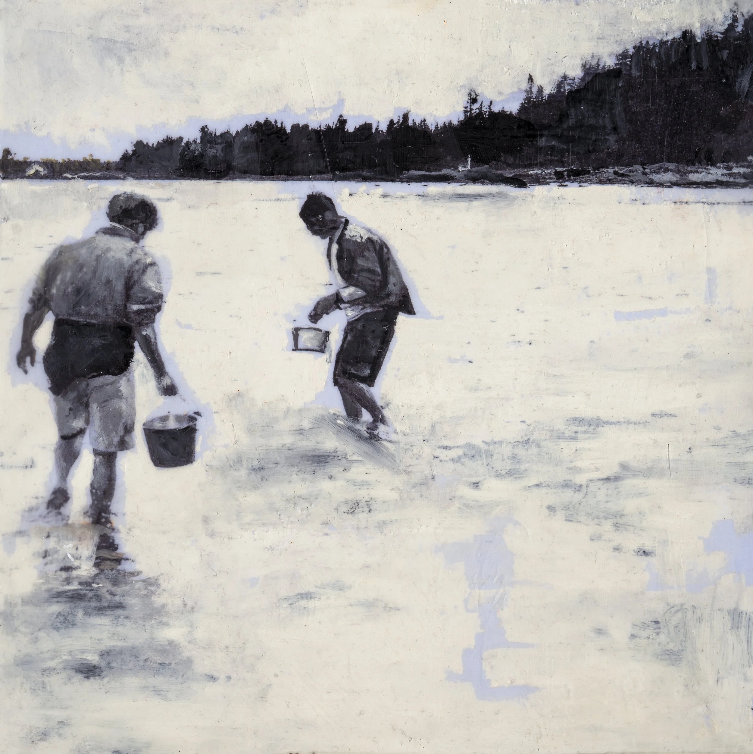 So hopeful! 8 x 8 oil and encaustic.JPG