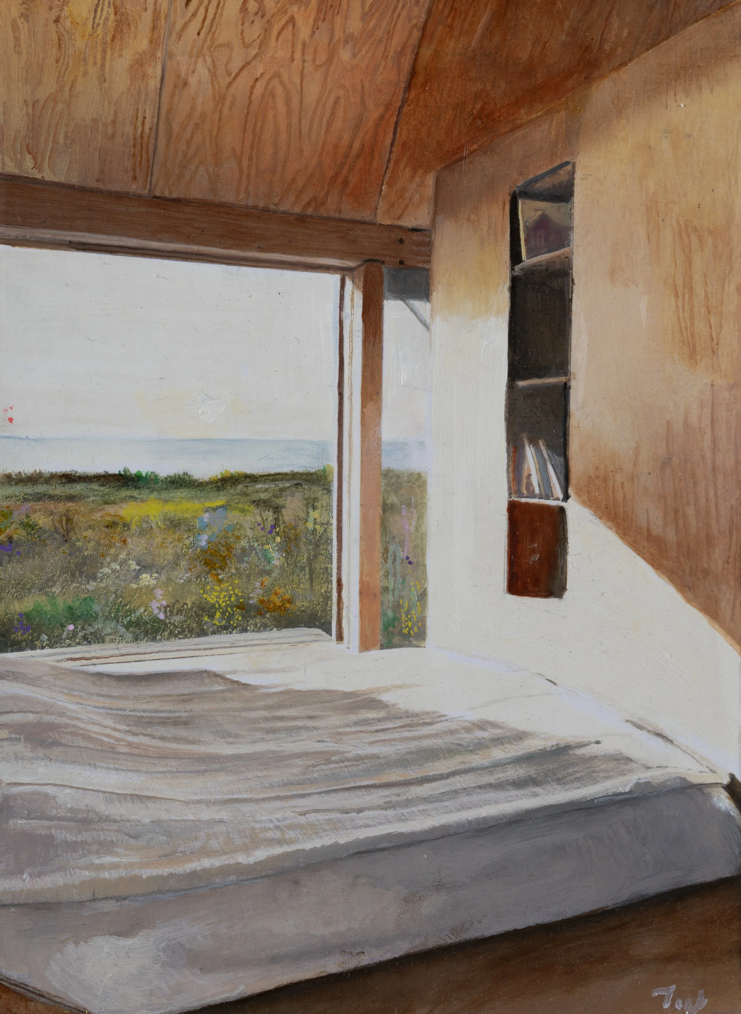 Look Around 10.5 x 7.5 oil on treated paper.JPG