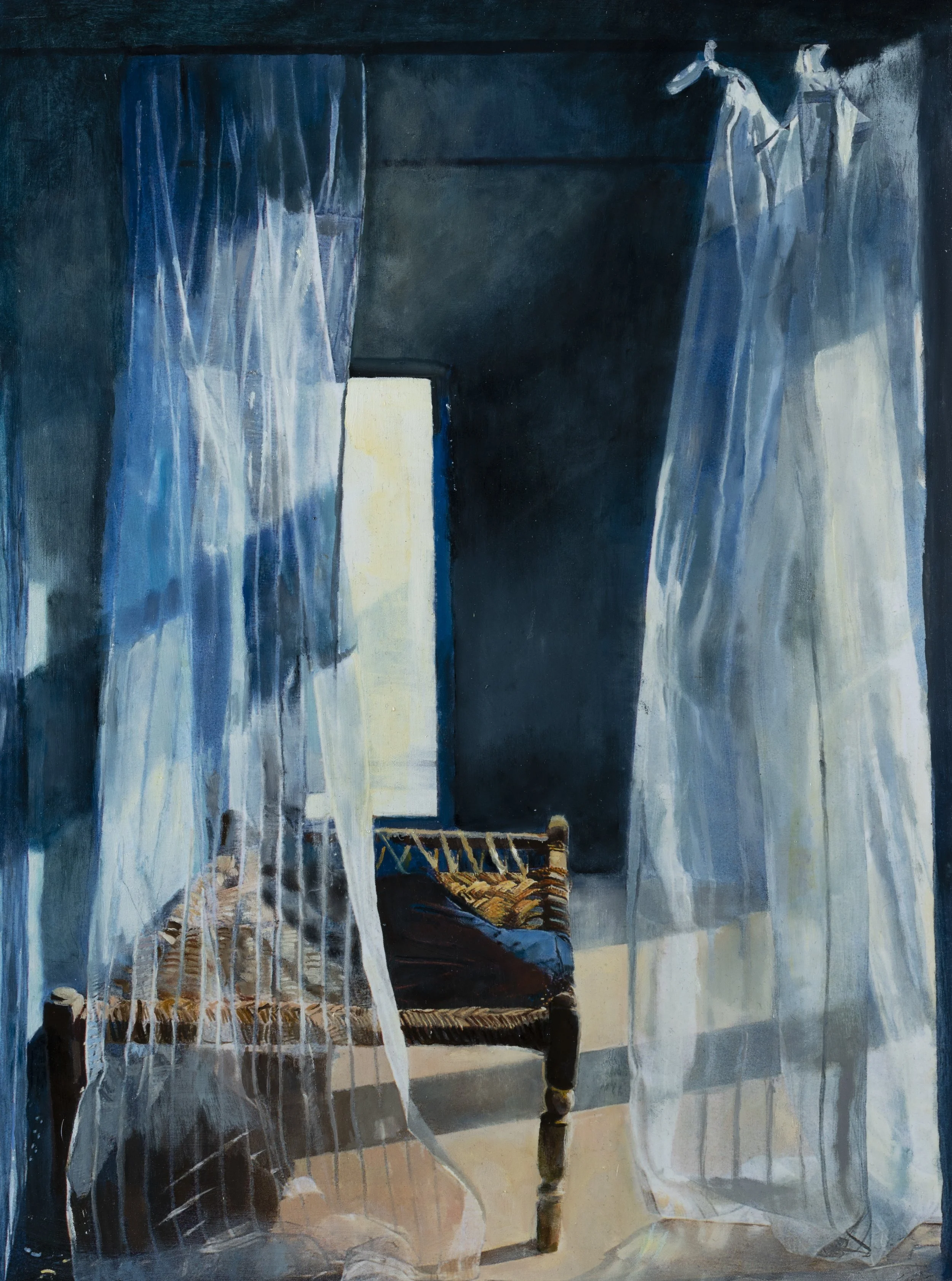 Someday 24 x 18 oil on treated paper.JPG