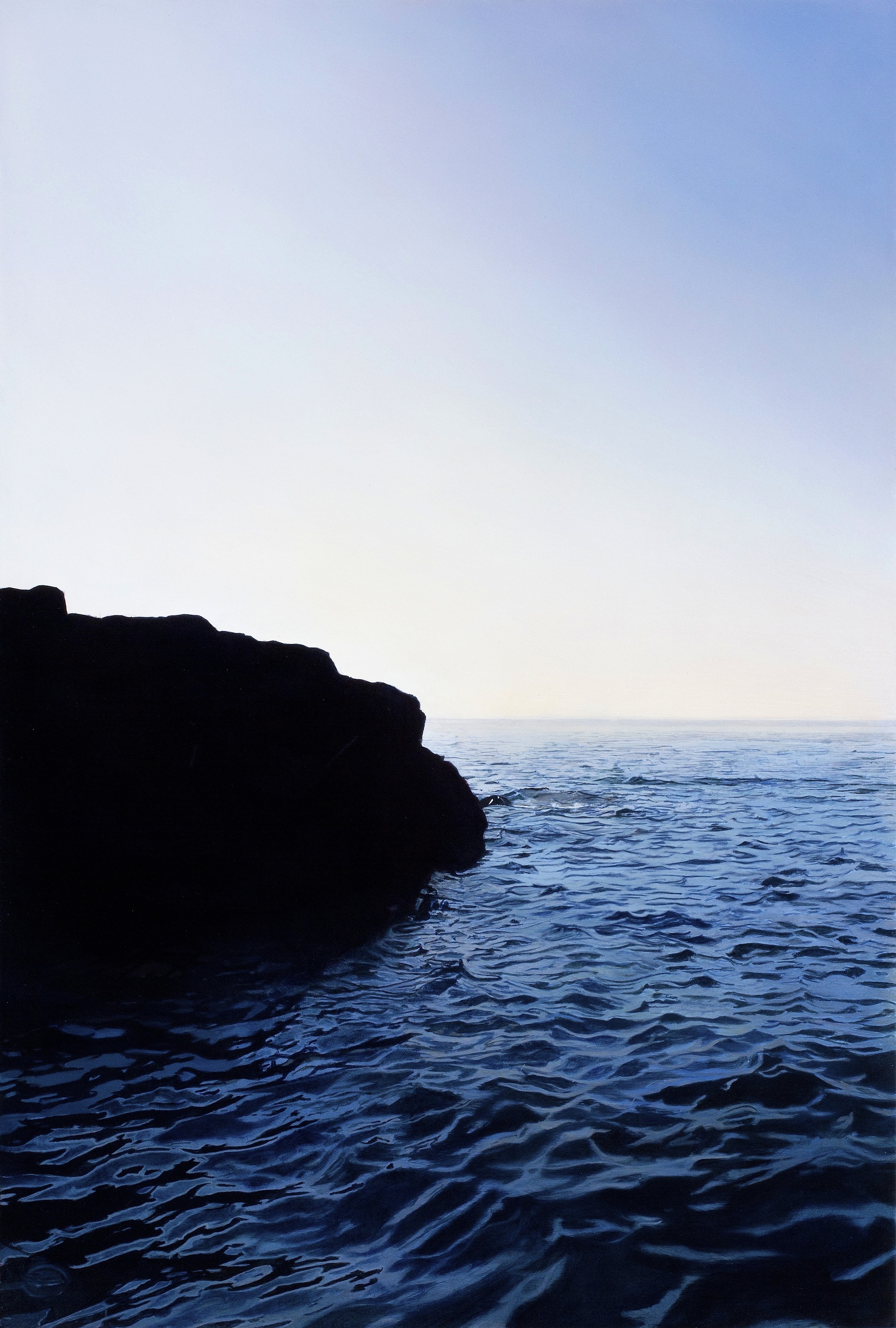 untitled, oil on panel, 24" x 16", 2015