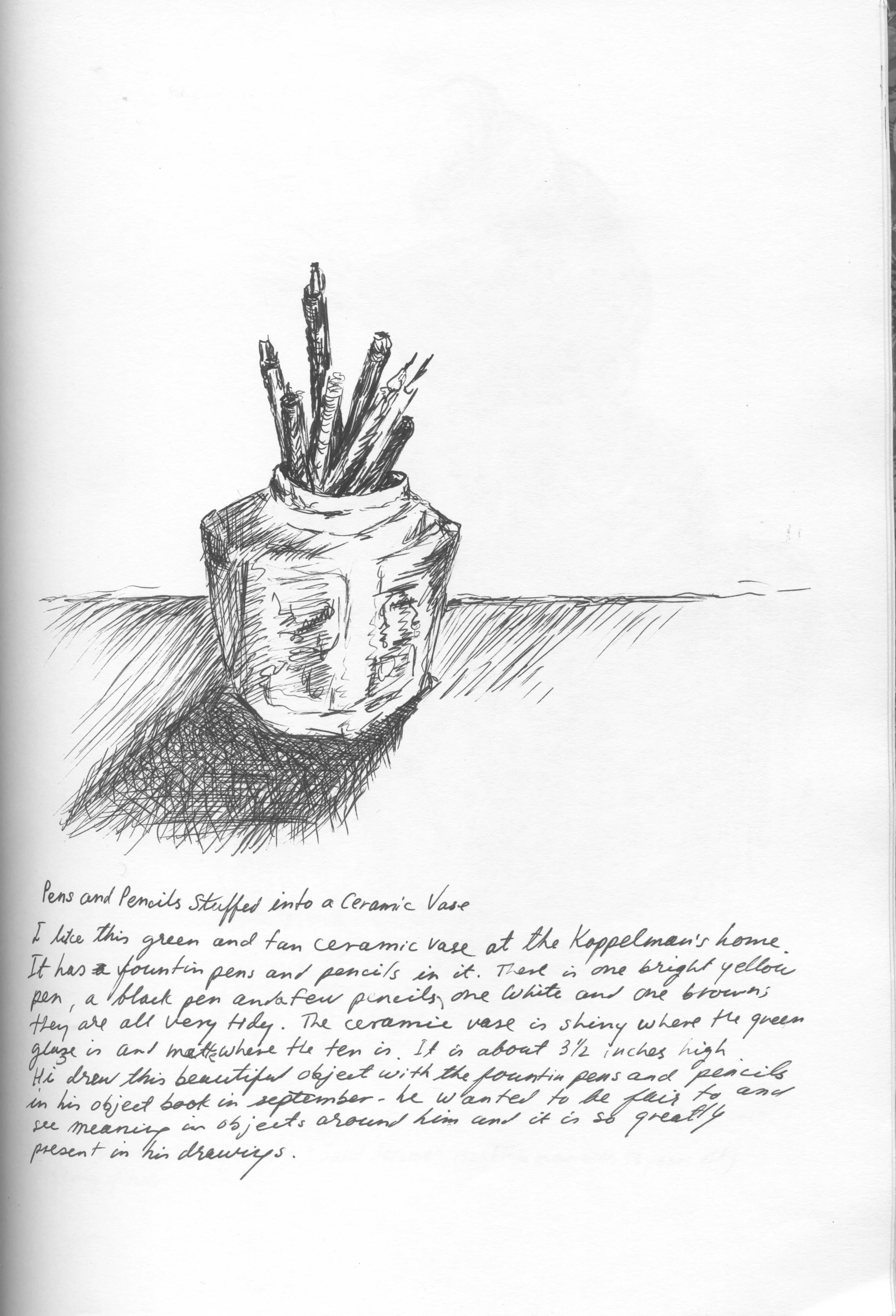 Pens & Pencils in Cermic Vase.jpeg