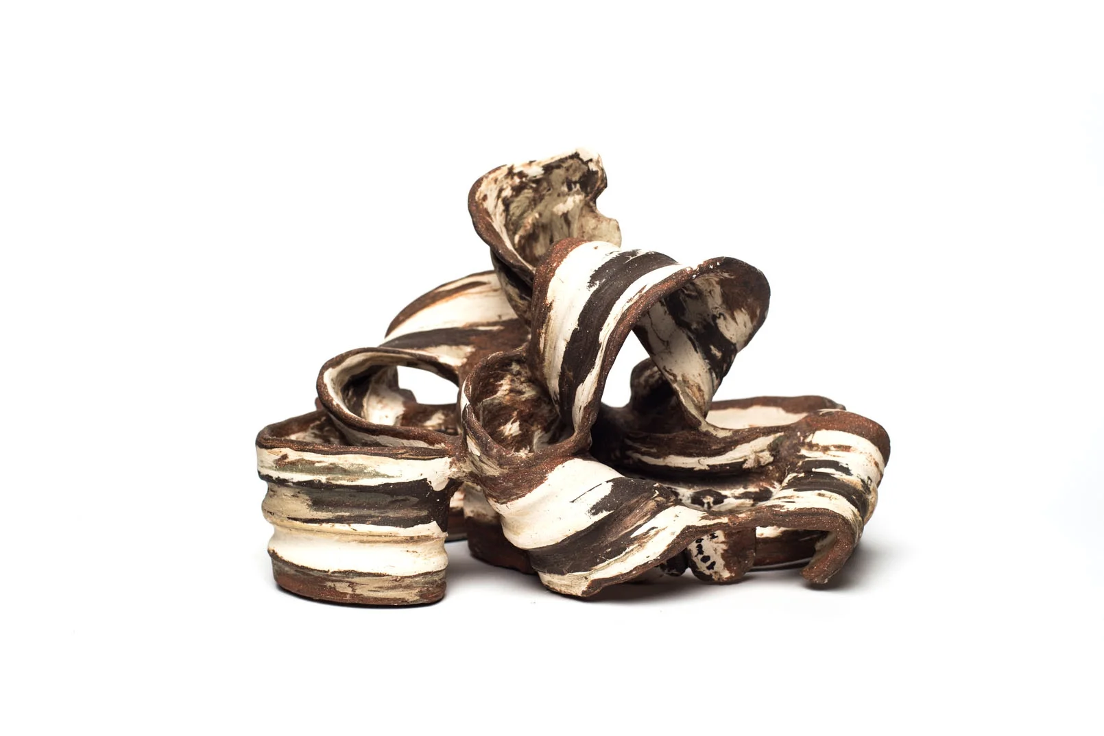 Twisted Brown & White (151.1)