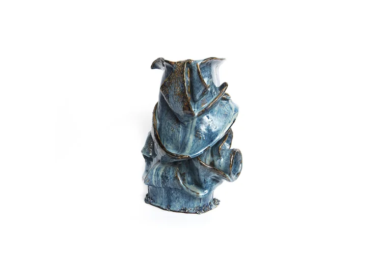 Large Blue Vase (46.3)