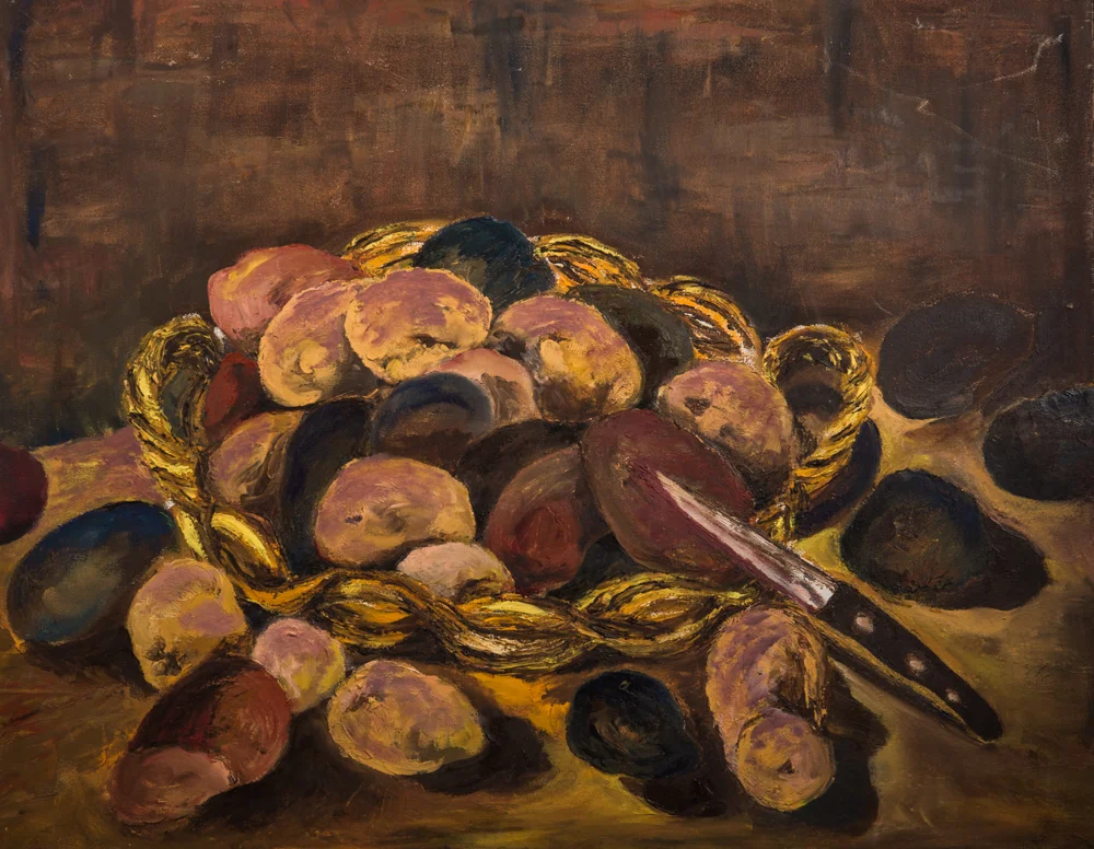A Knife, White, Red & Blue Potatoes (17)