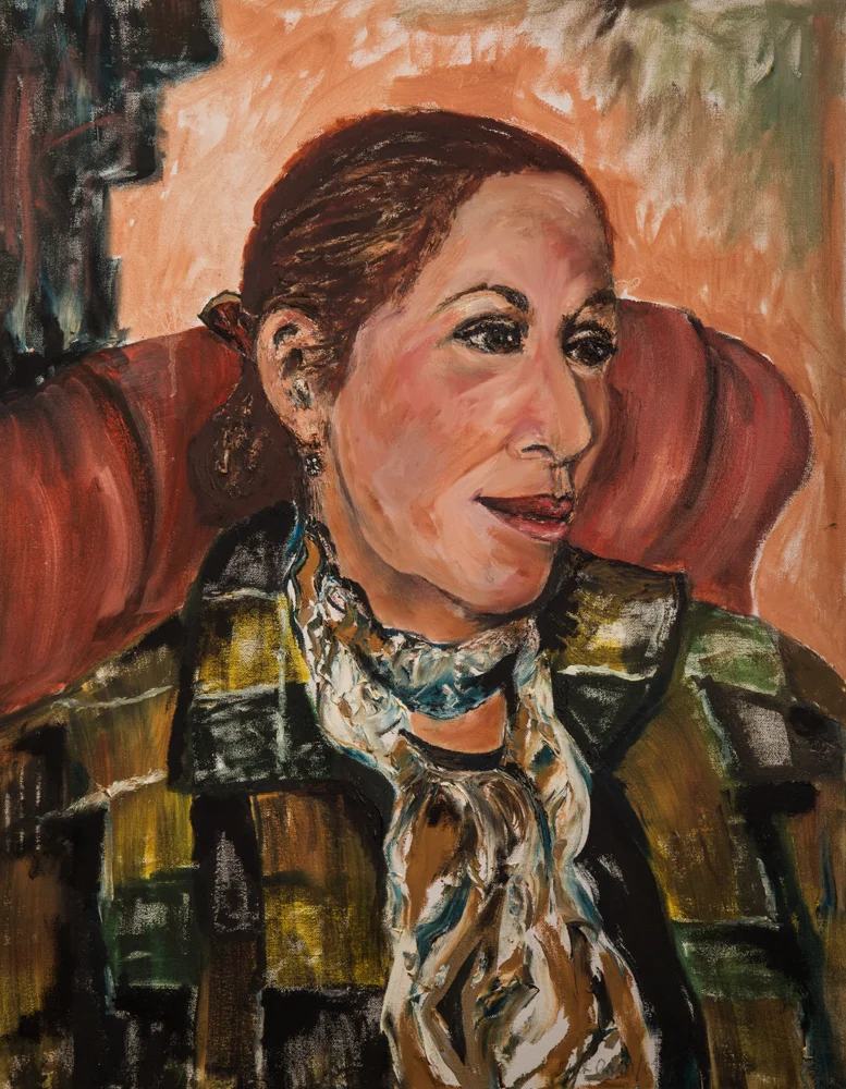 Self Portrait with Scarf (20)