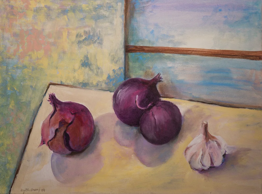Three Red Onions & Garlic (52)