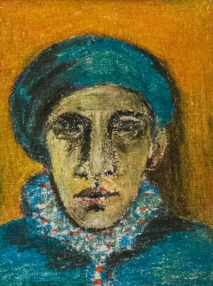 Self Portrait with Blue Berets (104)