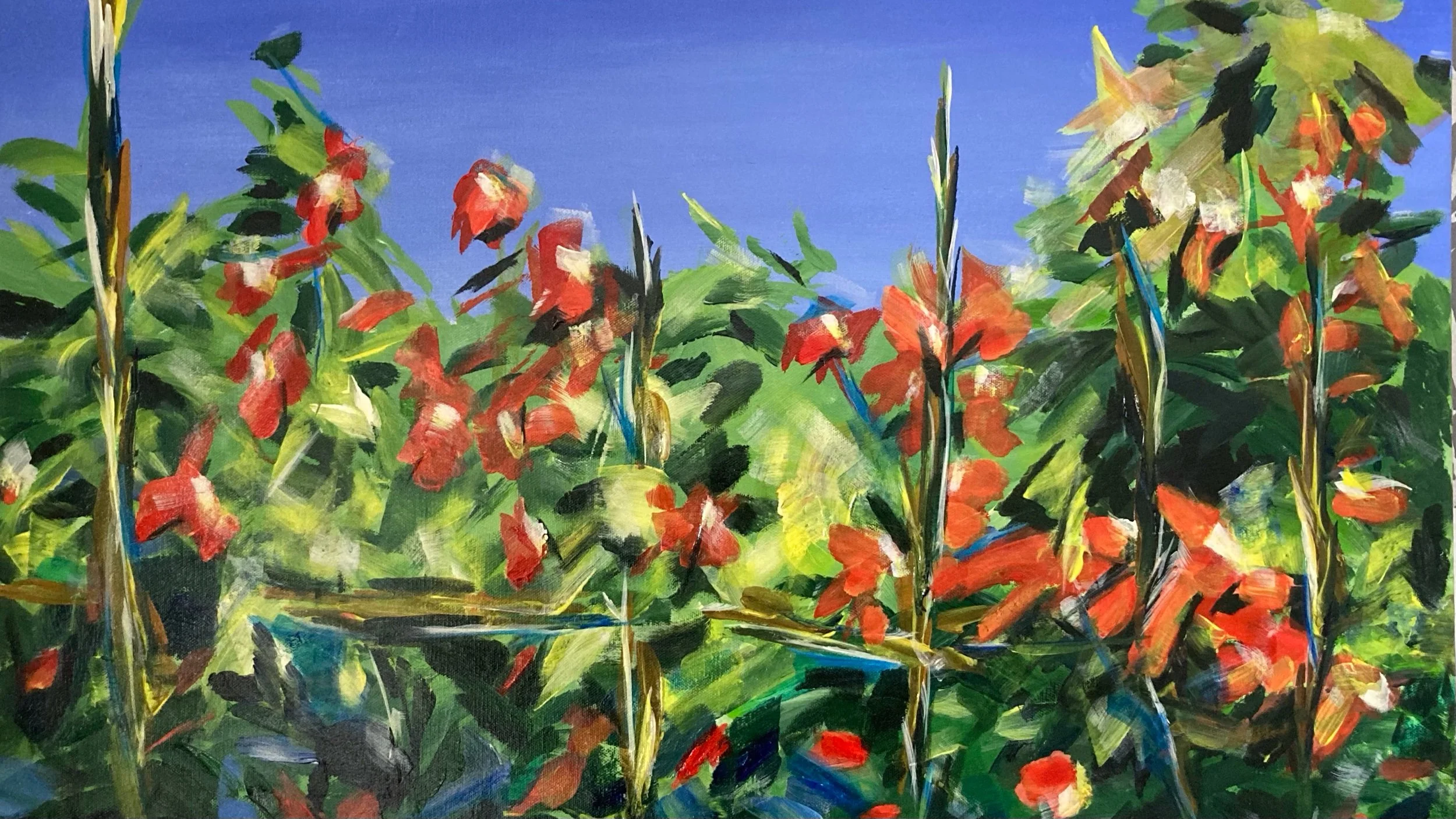  Acryl auf Leinwand, 60x80 cm. 