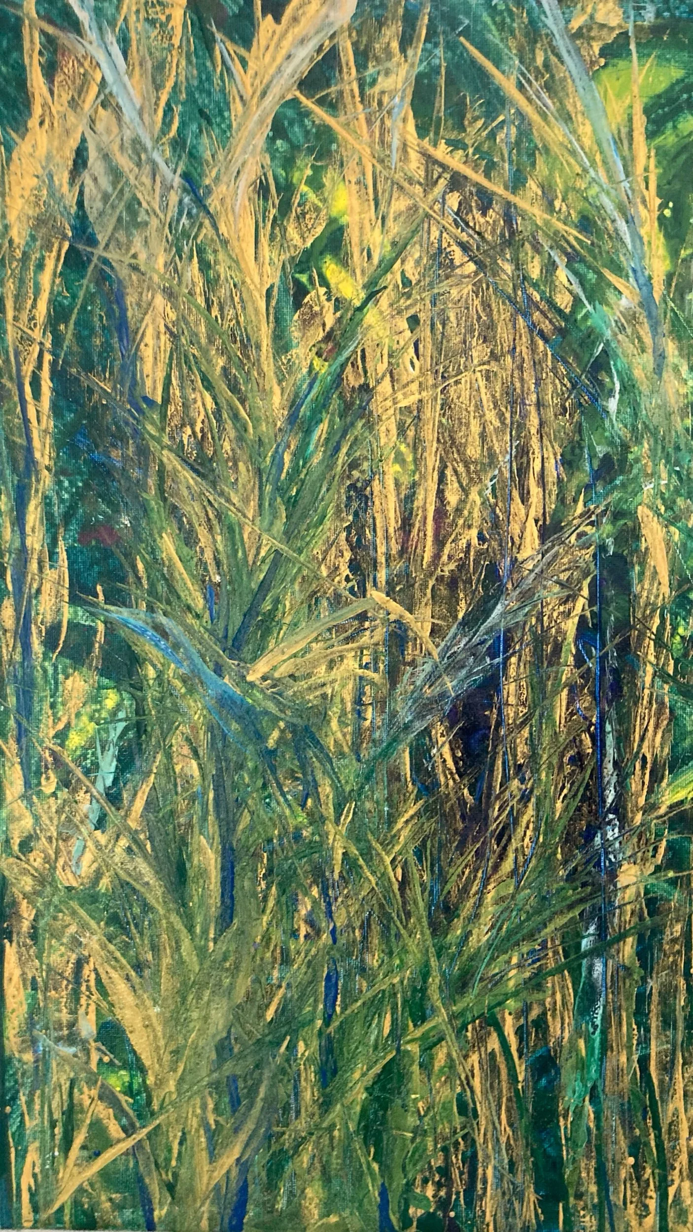  Heißwachs auf Acryl Papier, 40x50 cm. 