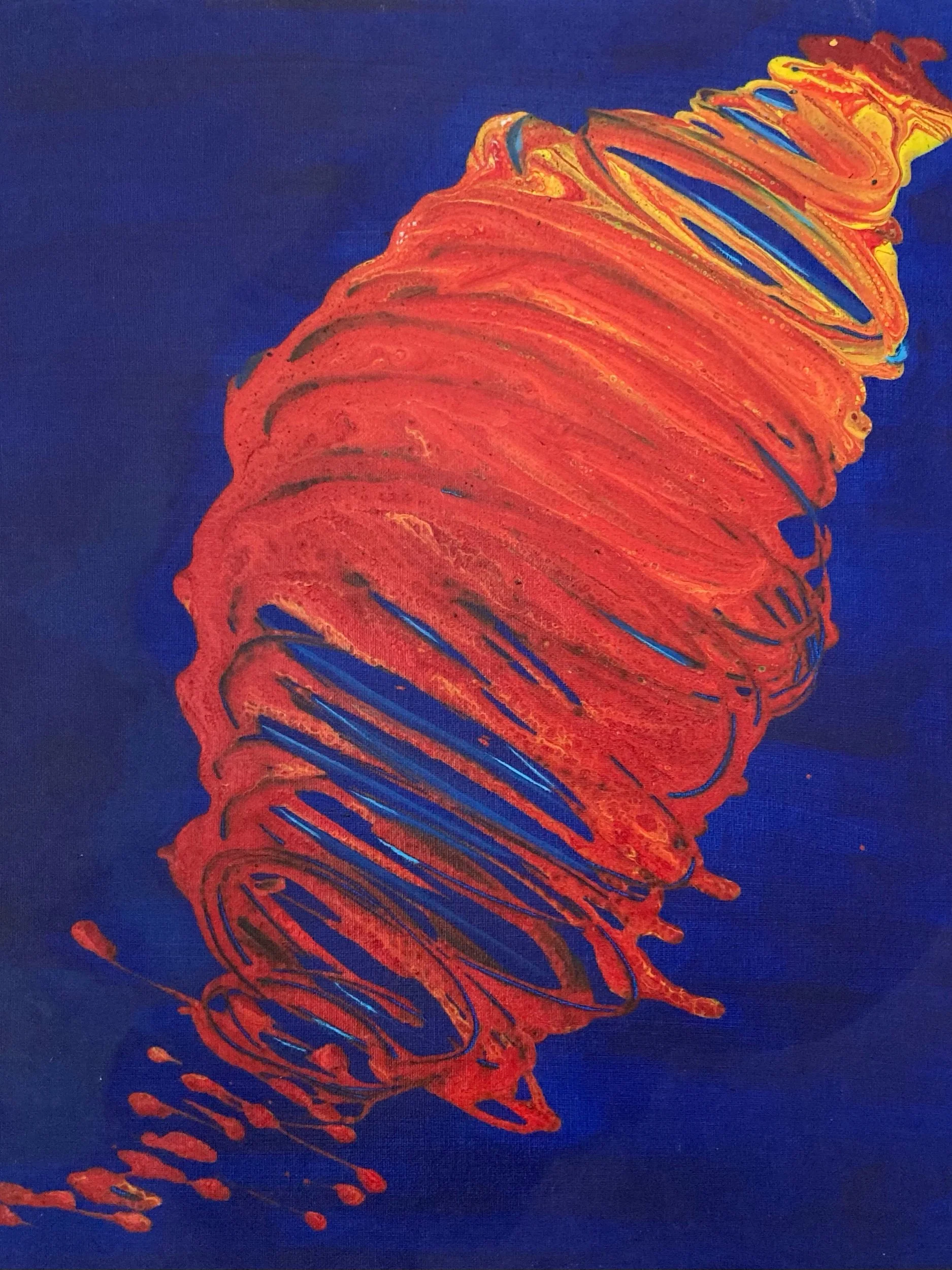  Acryl auf Acryl Papier, 40x50 cm. 