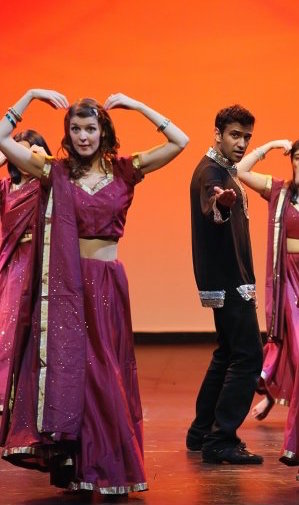 Bollywood dancing at the Schimmel Center for the Arts in NYC