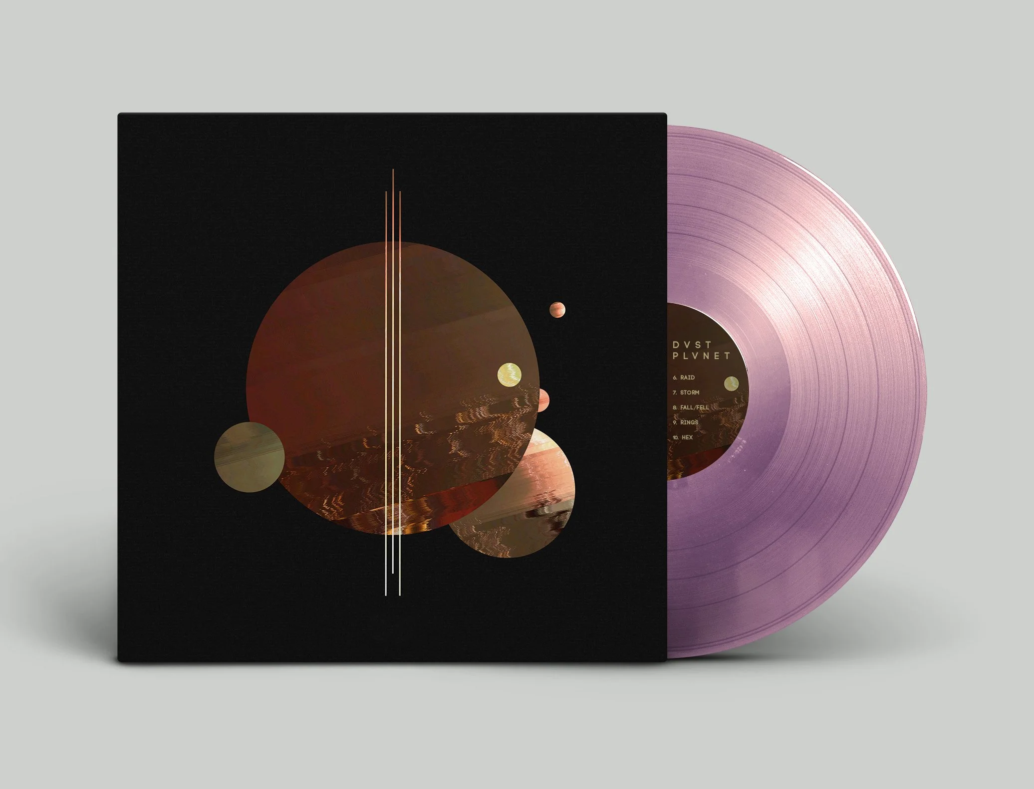 Dust Planet Vinyl Record Design by Evan Ohl Justohl