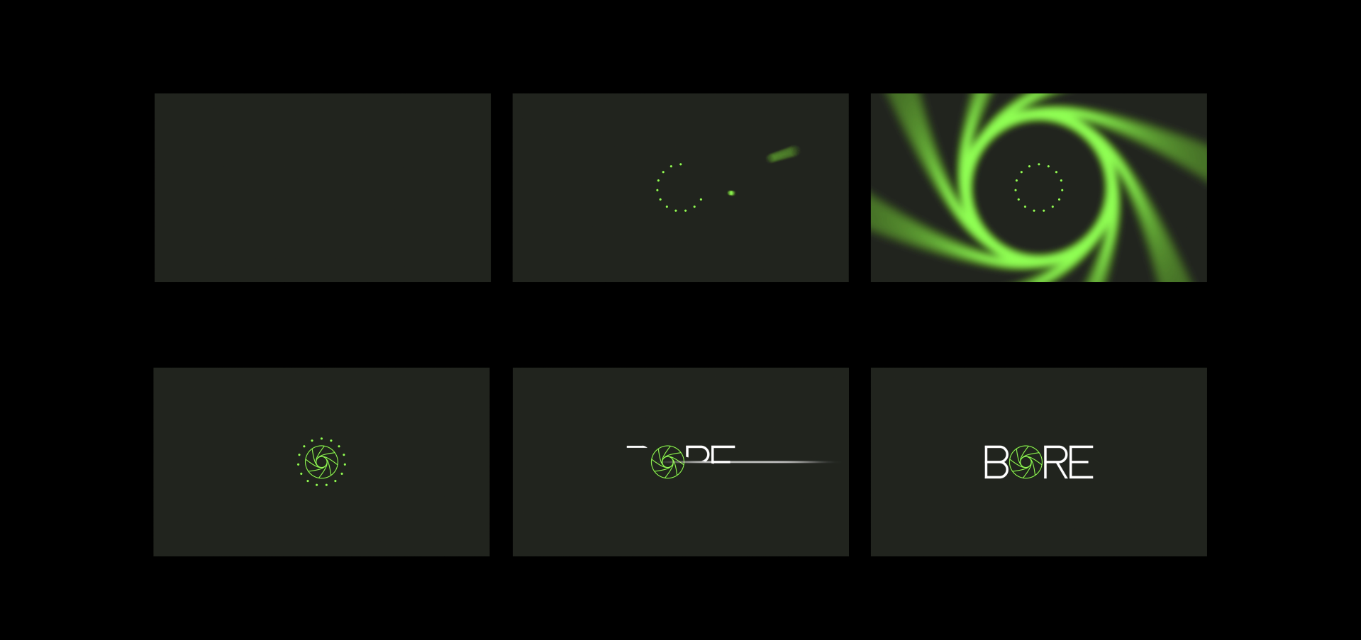 BORE Gun Cleaning Kit Concept Logo Storyboard by Evan Ohl Justohl