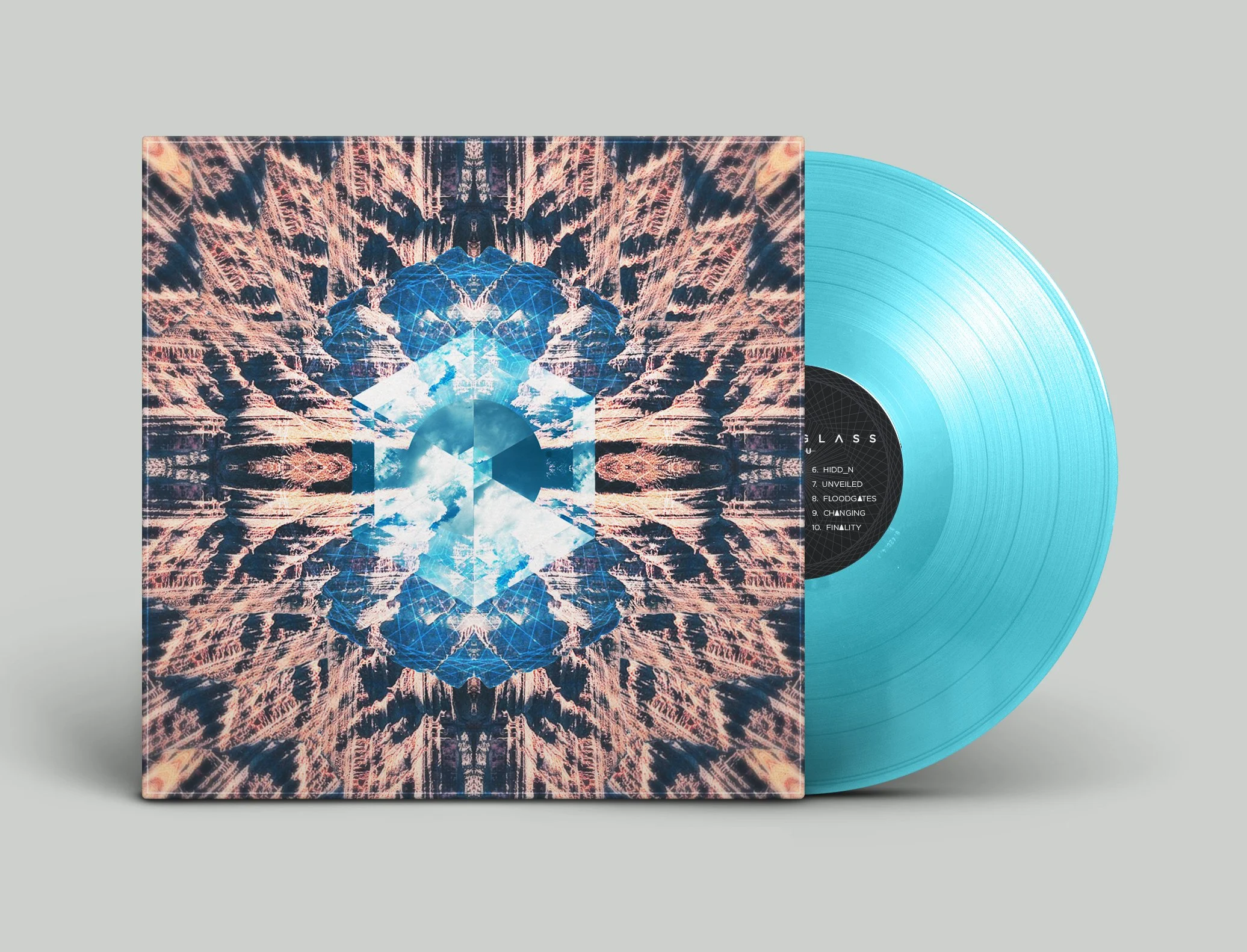 Whiteglass Vinyl Record Design by Evan Ohl Justohl