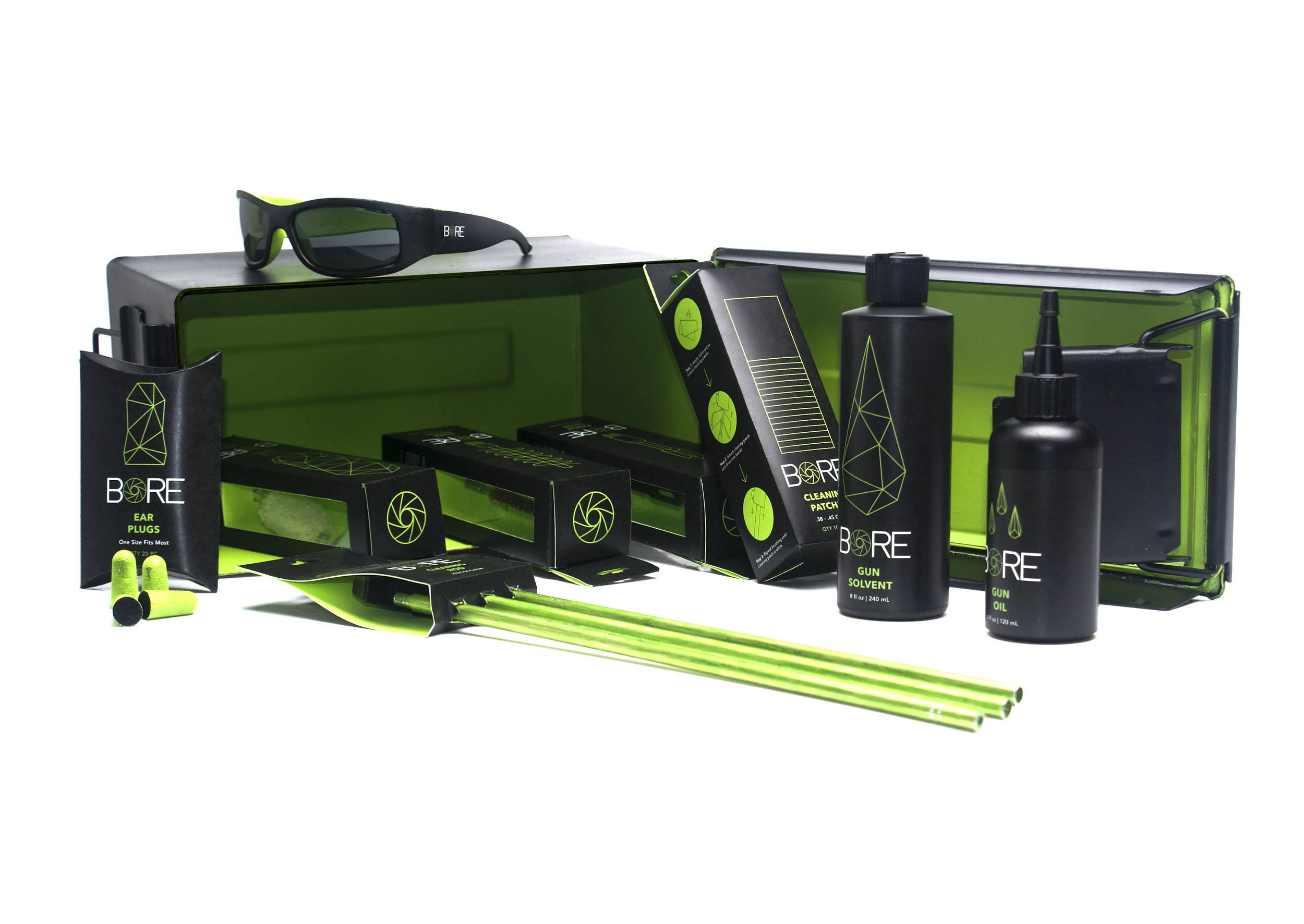 BORE Gun Cleaning Kit Concept Package Design by Evan Ohl Justohl