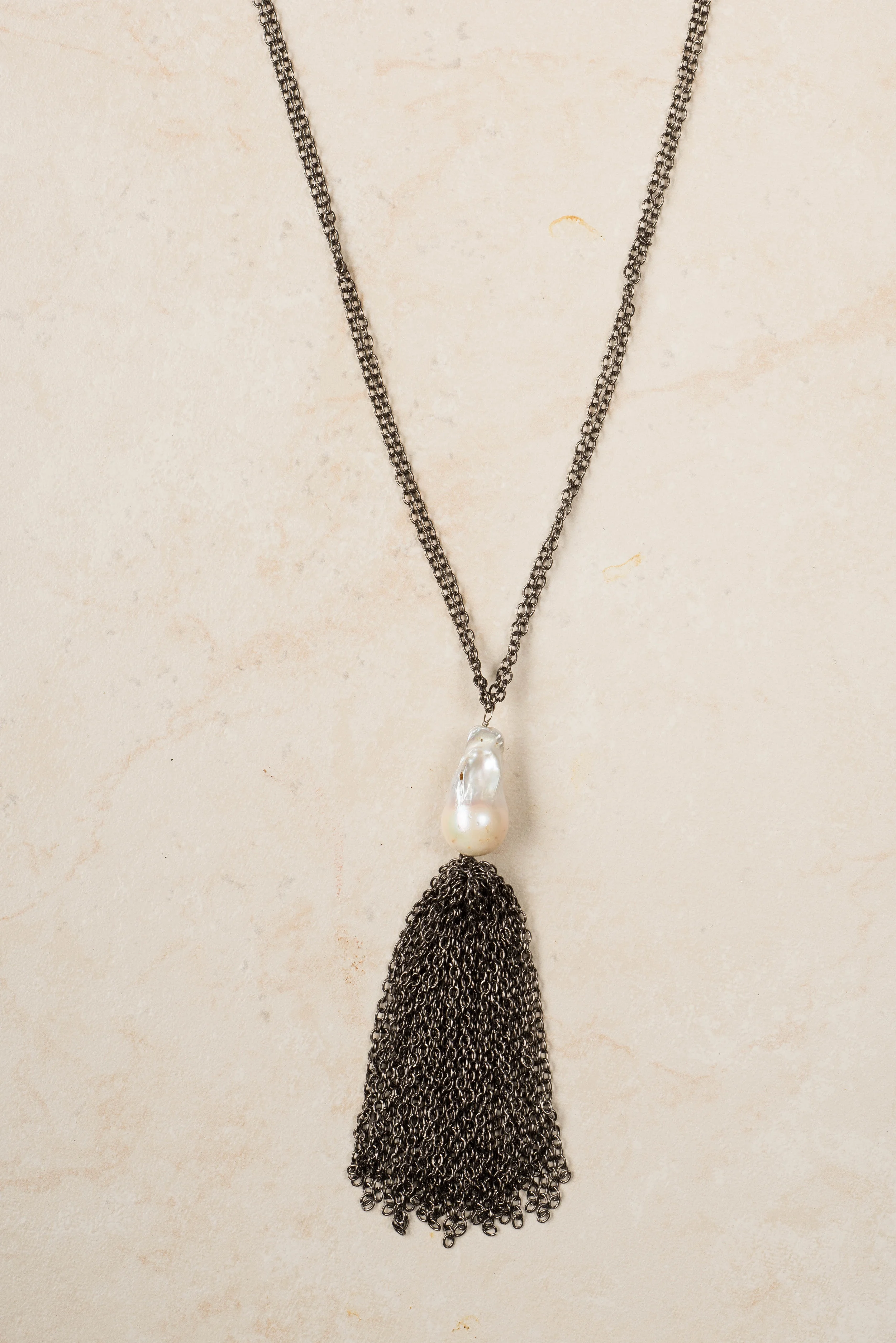 steel and baroque pearl/n24