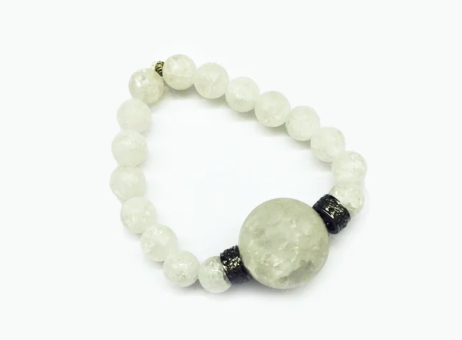 crystall ball , diamond accents stretch/b227