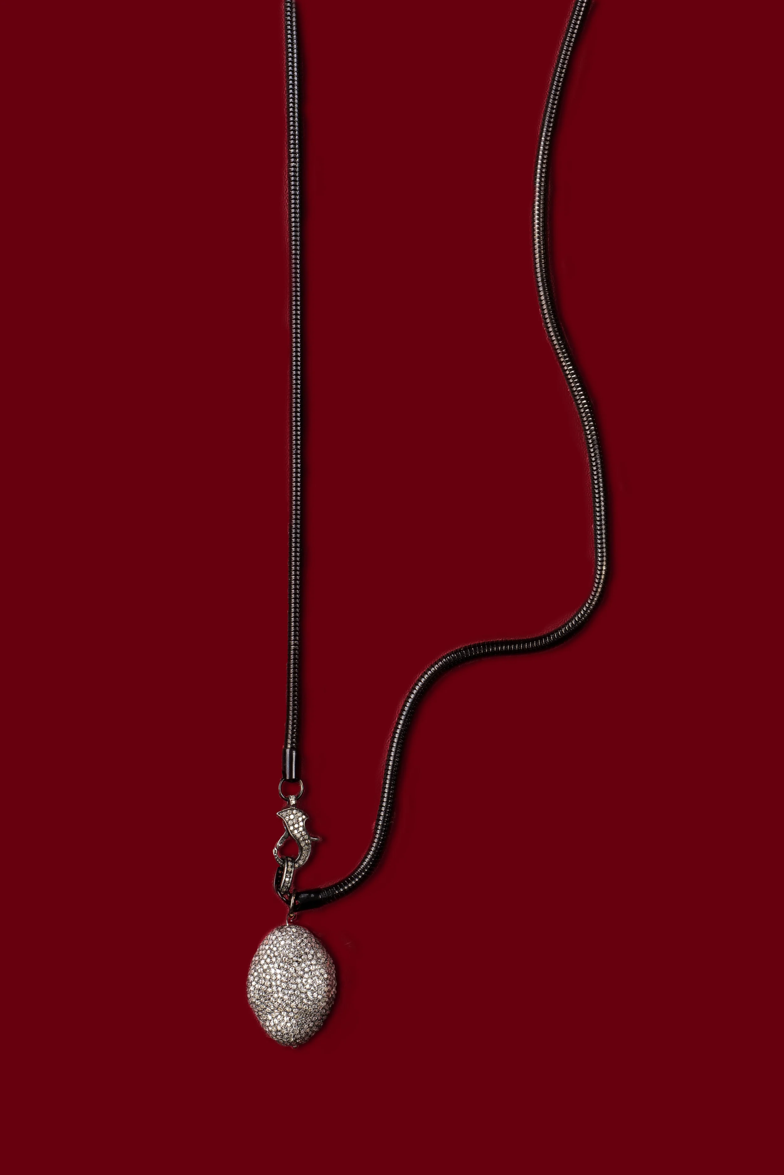 diamond nugget/diamond clasp/n110