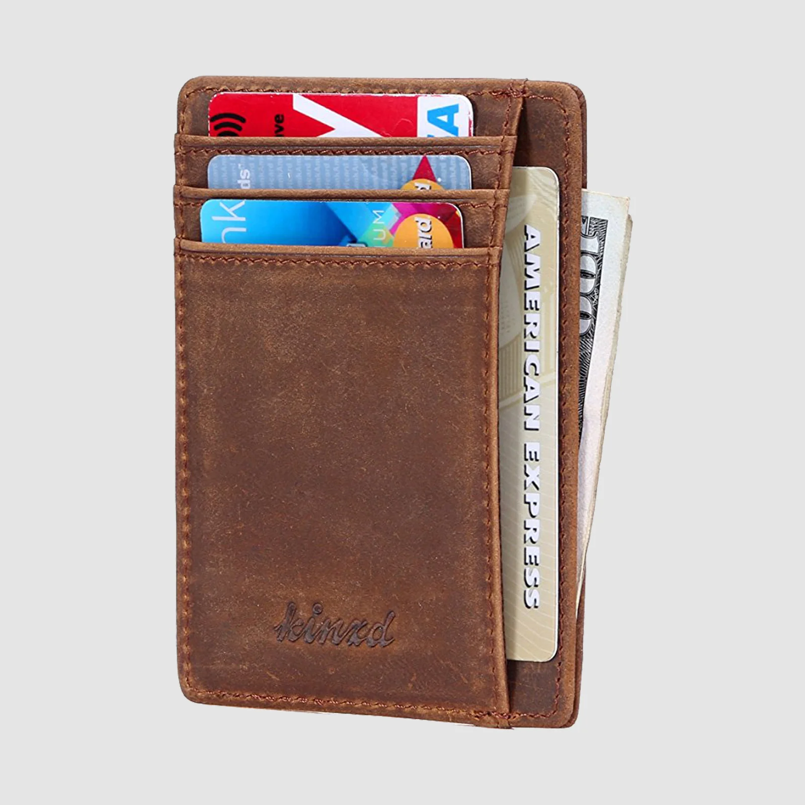 Kinzd Slim Wallet, $10 Amazon
