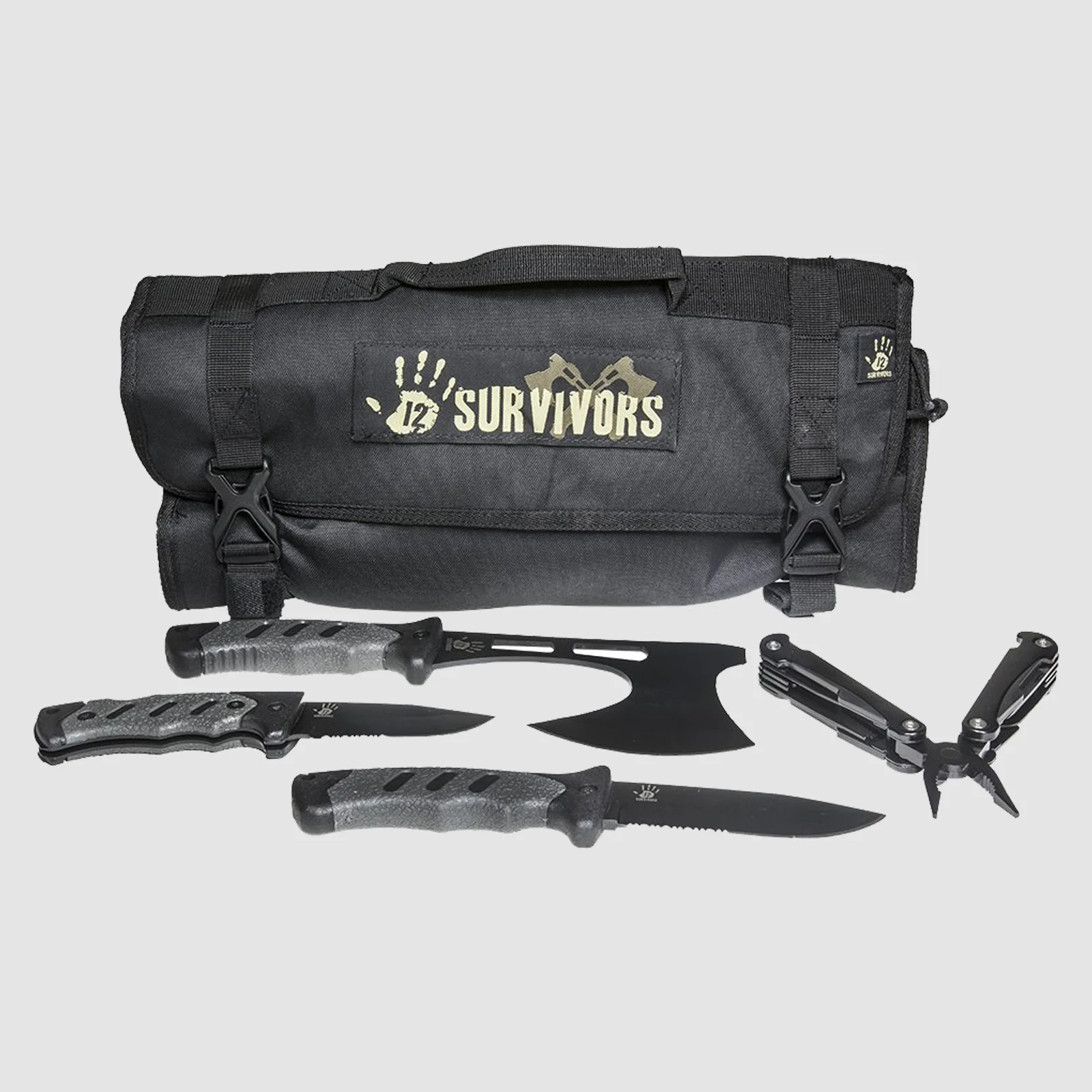 12 Survivors Knife Rollup Kit | $78 | Amazon