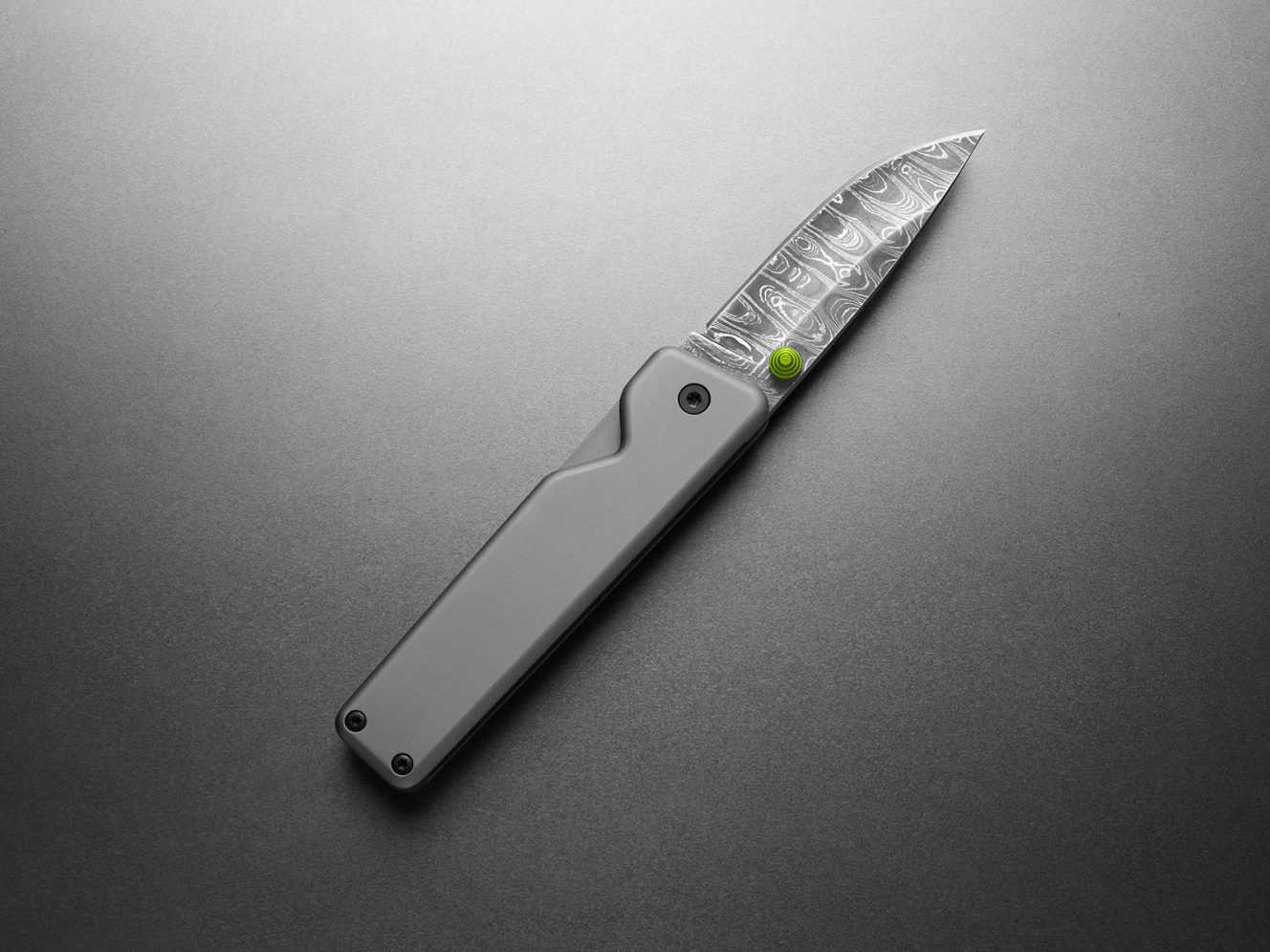 The Chapter in Titanium + Damascus | $350
