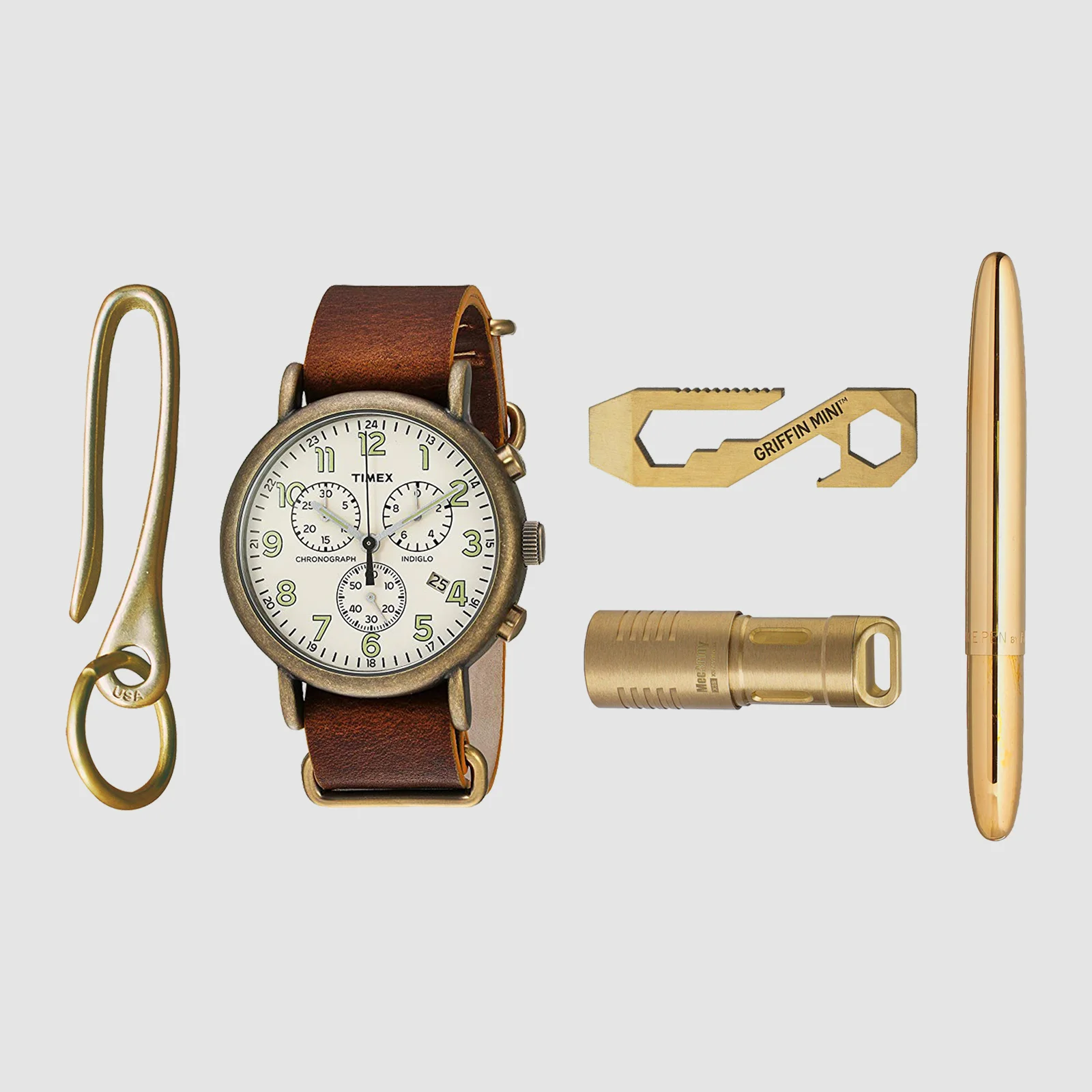 Everyday Carry Inspiration Brass Carry — Best Damn EDC