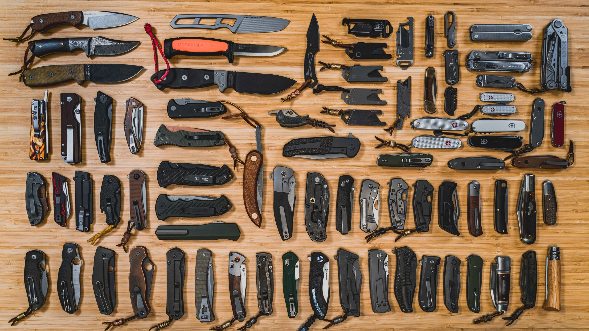 My Knife Collection Early 2020 — Best Damn EDC