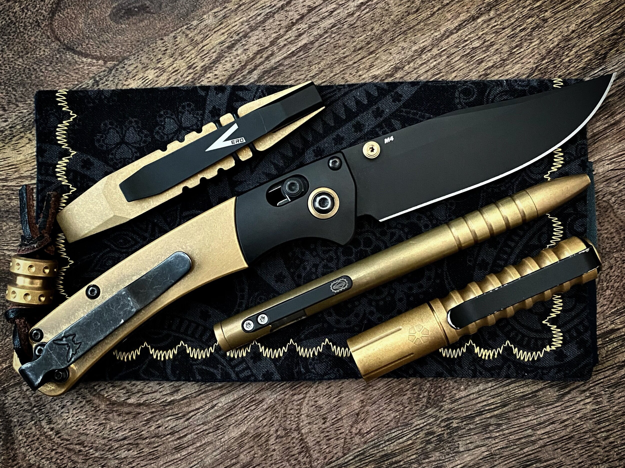 Black and Brass Everyday Carry - Austin Craig (@metal_to_the_core_edc) —  Best Damn EDC