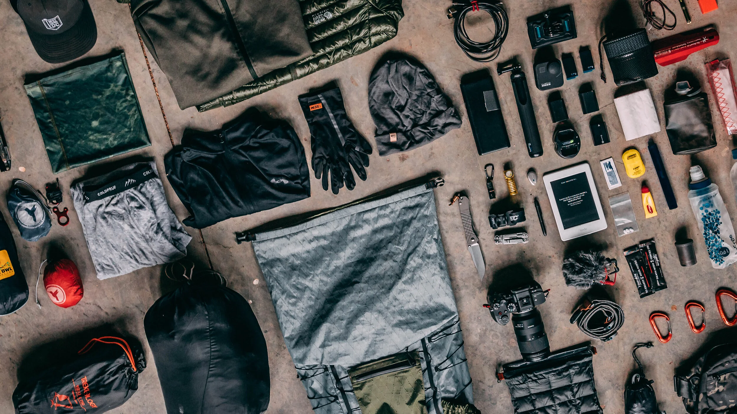 Backpacking Bag Dump All The Gear I Took — Best Damn EDC