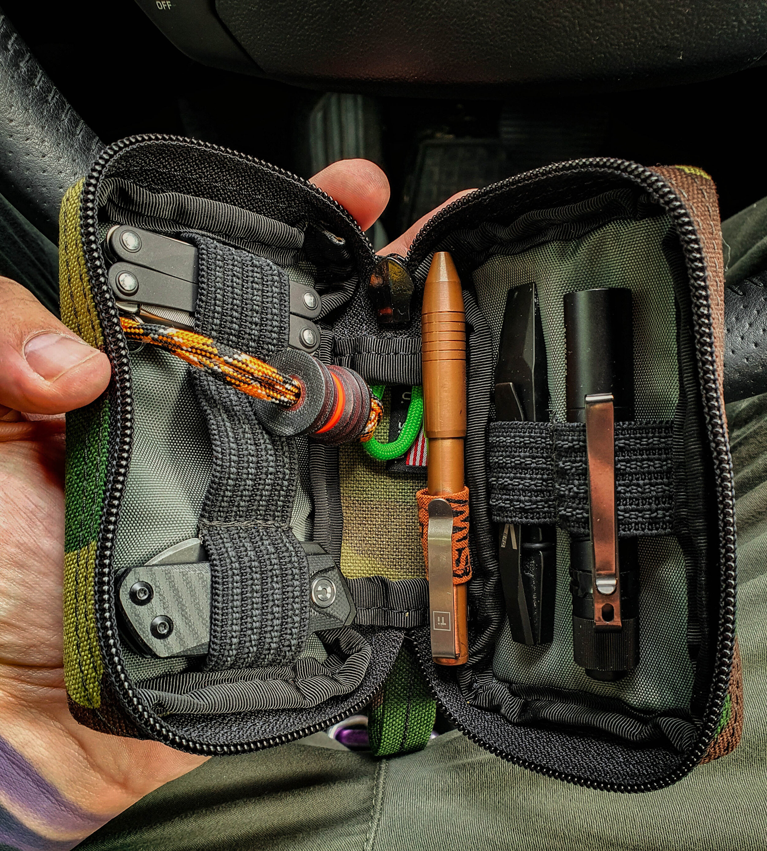 EDC Tech Pouch 20 Gear Organizer for Everyday Carry Items – Think