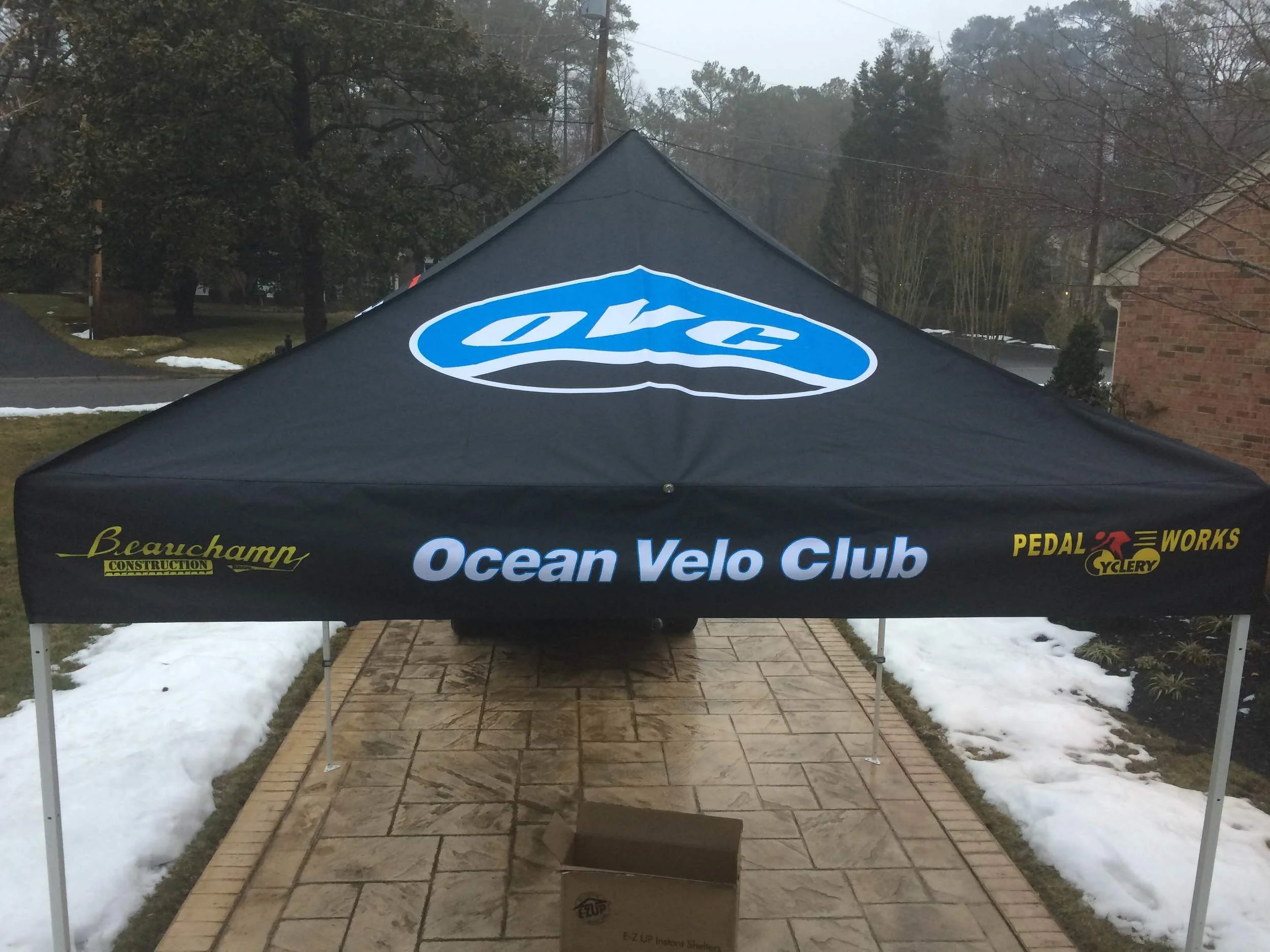 OVC shelter arrives!
