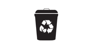 We compost food scraps in our kitchens. We have composting and recycling stations for our customers to compost their packaging and recycle their bottles.
