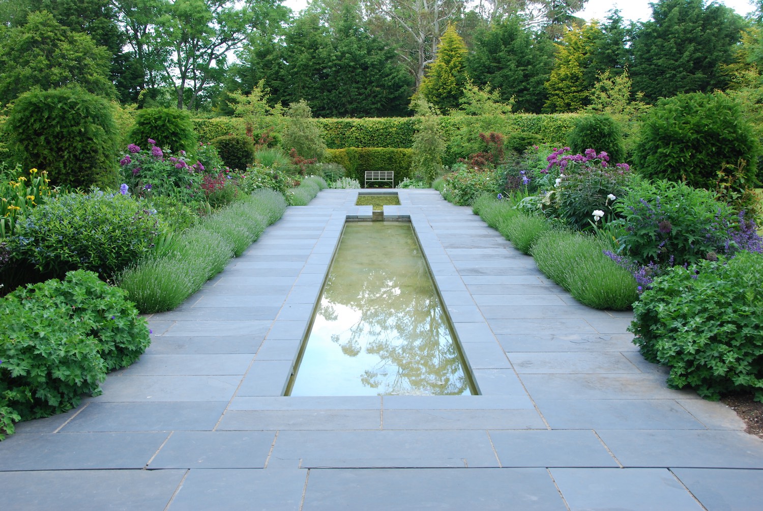 New terraced garden, South Devon