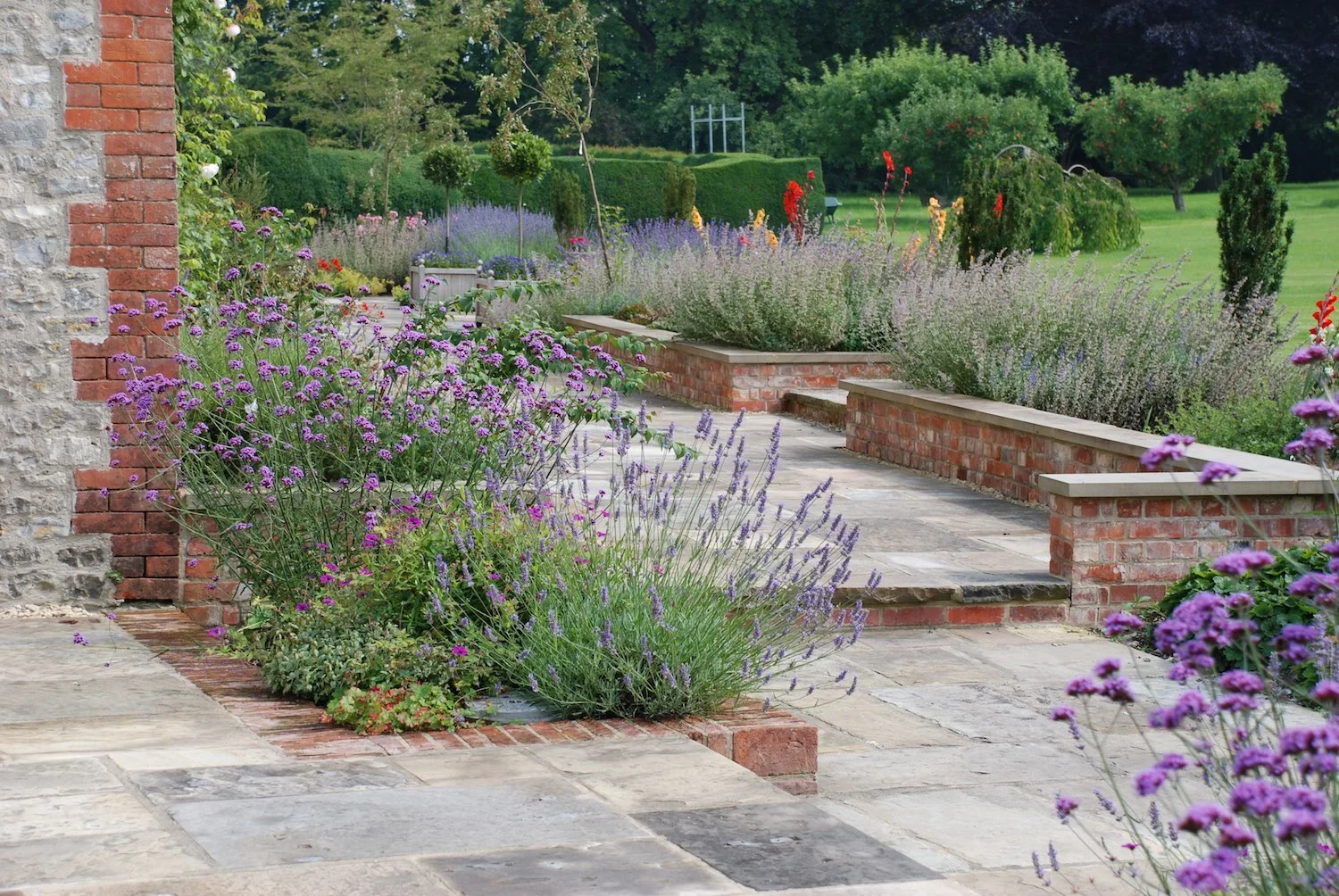 Garden in the Wylye Valley, Wiltshire