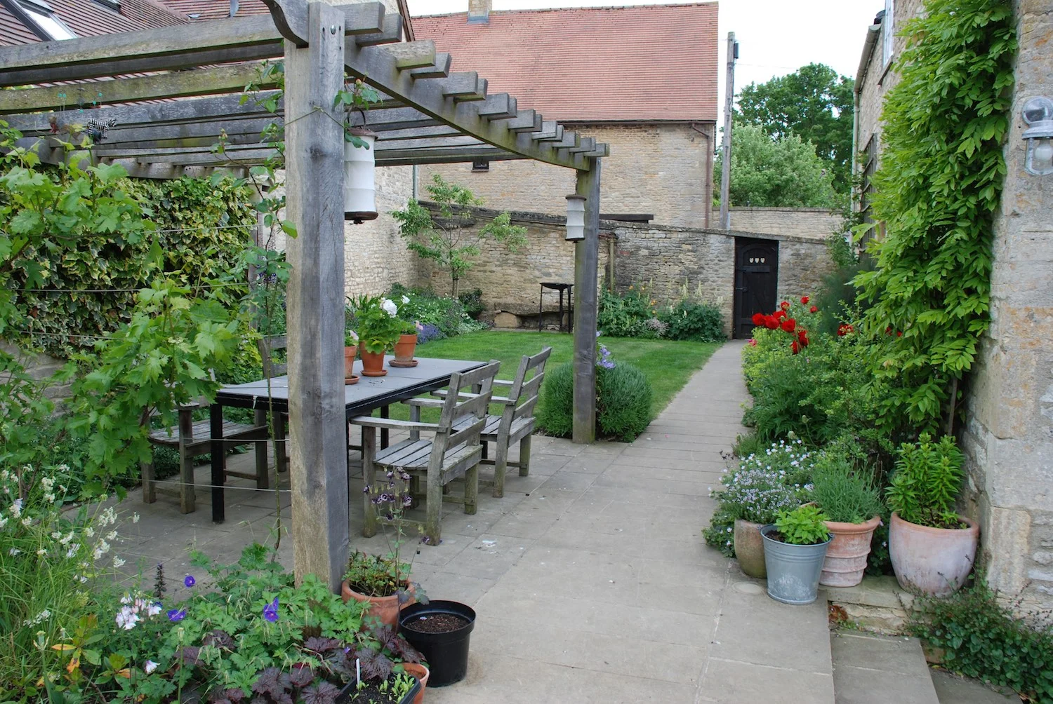 Cottage garden, West Oxfordshire