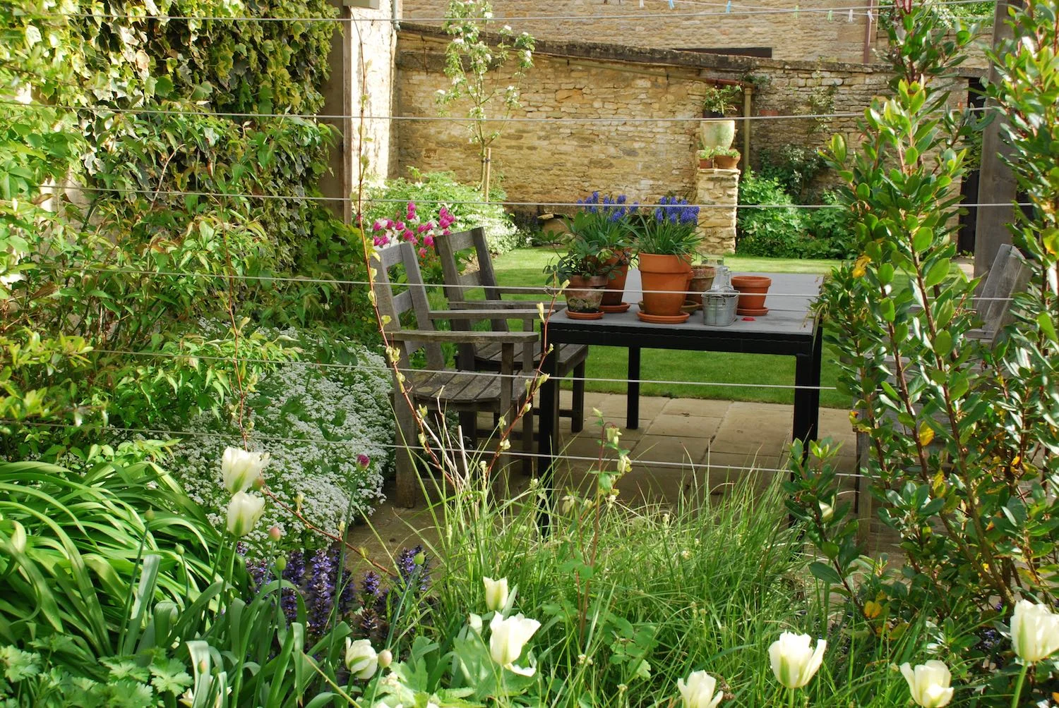 Cottage garden, West Oxfordshire