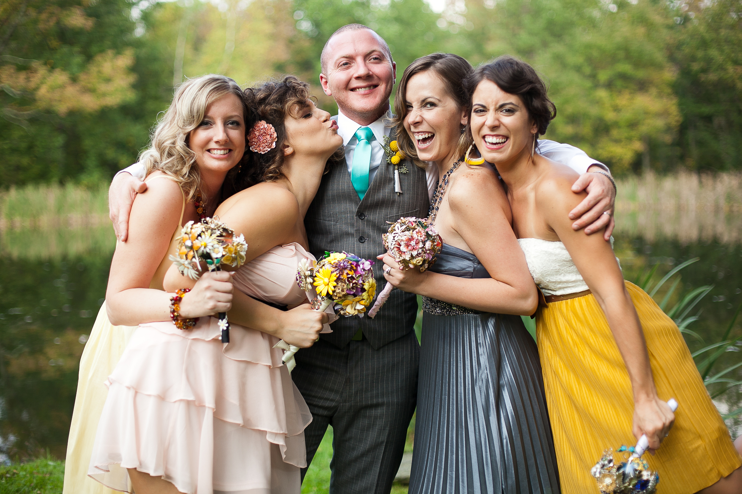 Thorpewood wedding bridal party