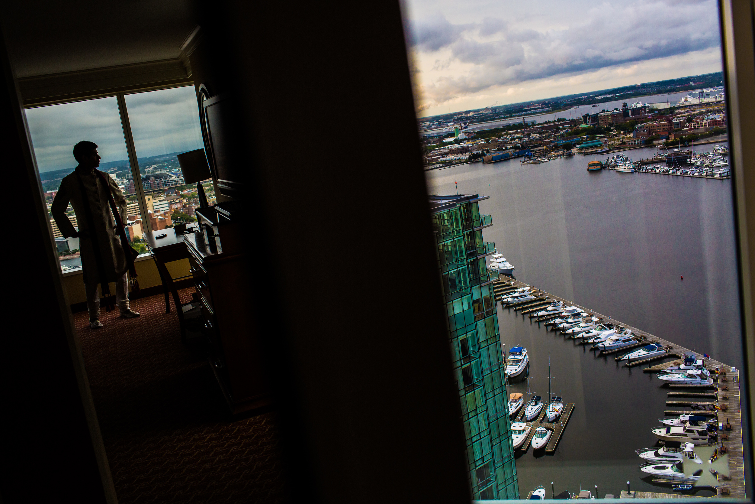 Baltimore Marriott Waterfront wedding