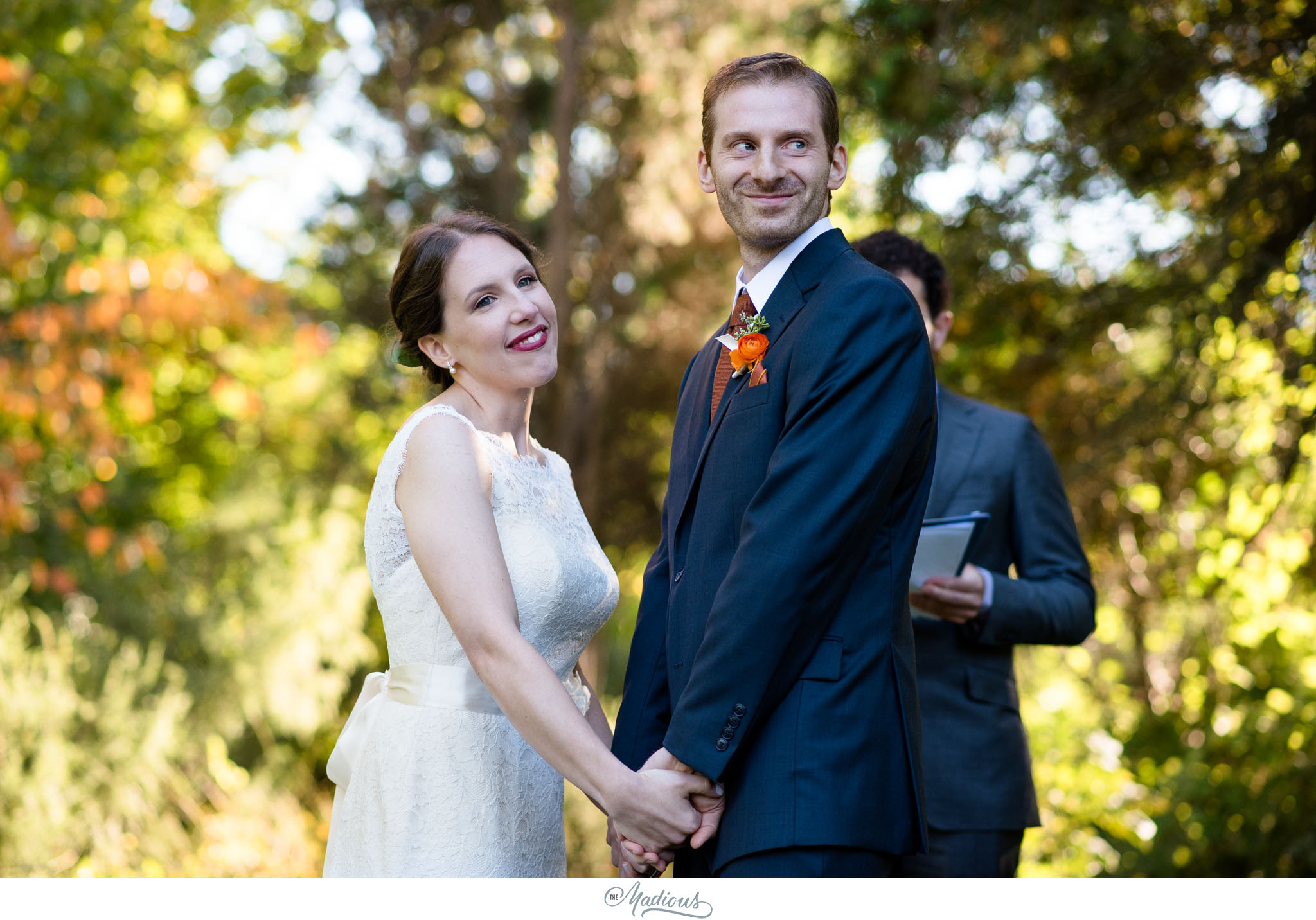 Cylburn Arboretum wedding photojournalism ceremony